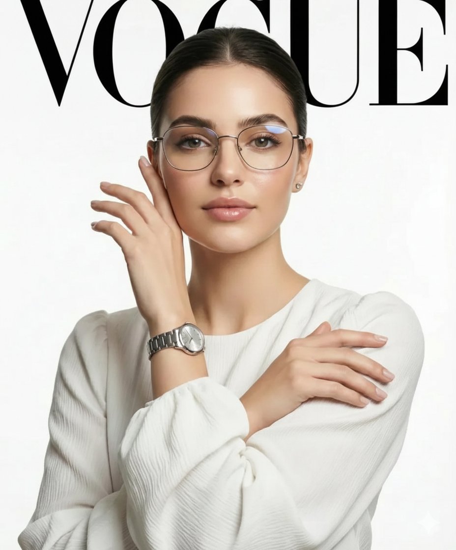 A high-definition, professional fashion editorial photogr...
