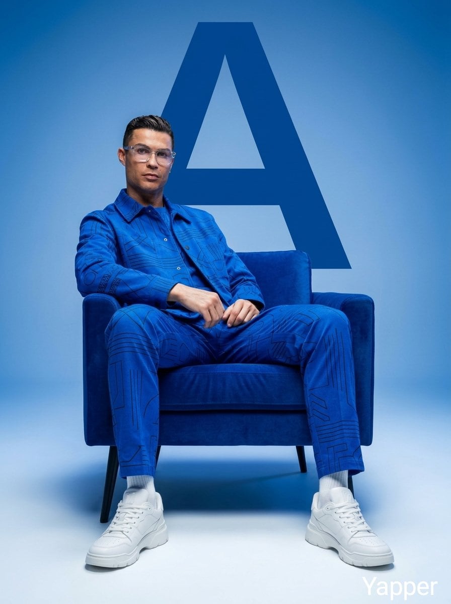 Minimalist fashion studio photoshoot featuring stylish pe...