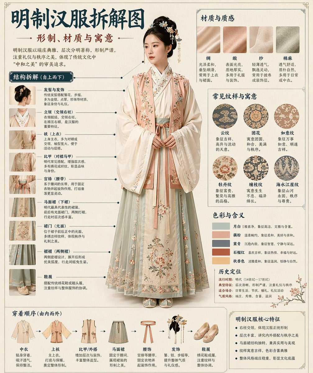 请根据[主题]自动生成一张[博物馆图鉴式中文拆解信息图]。