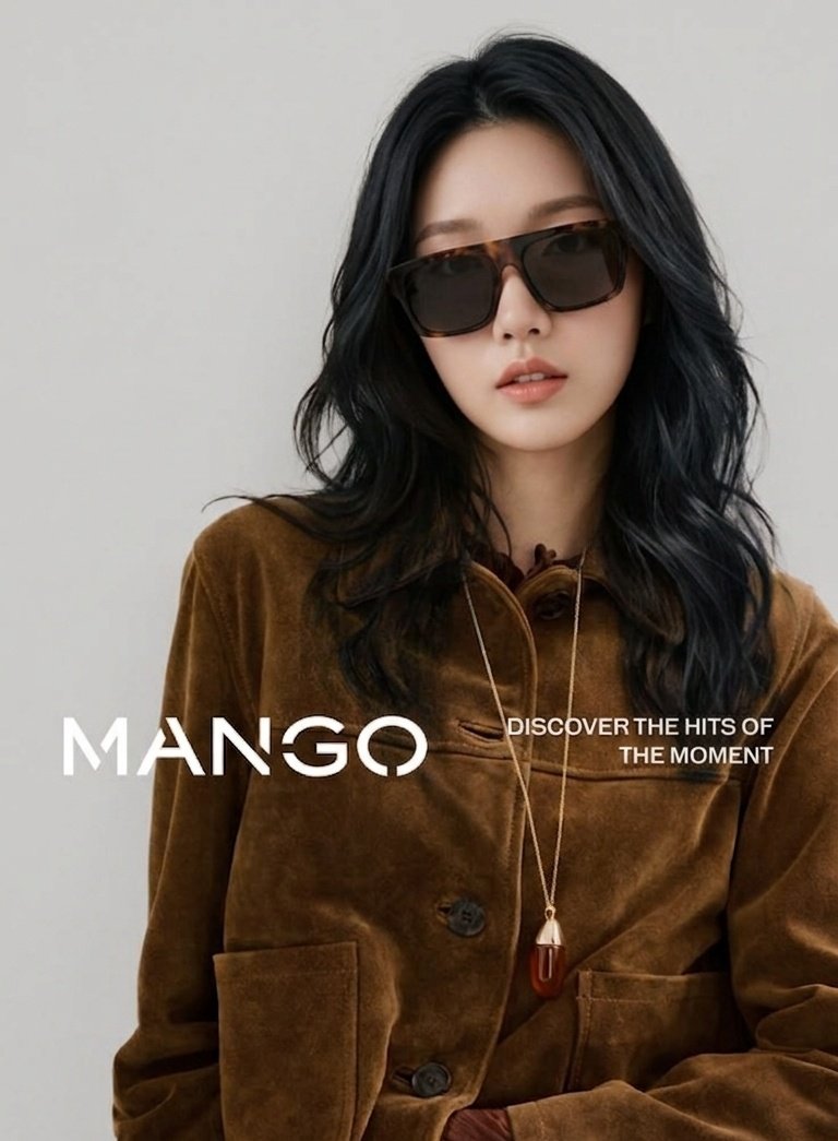 ​High-end fashion editorial photography, portrait of a yo...