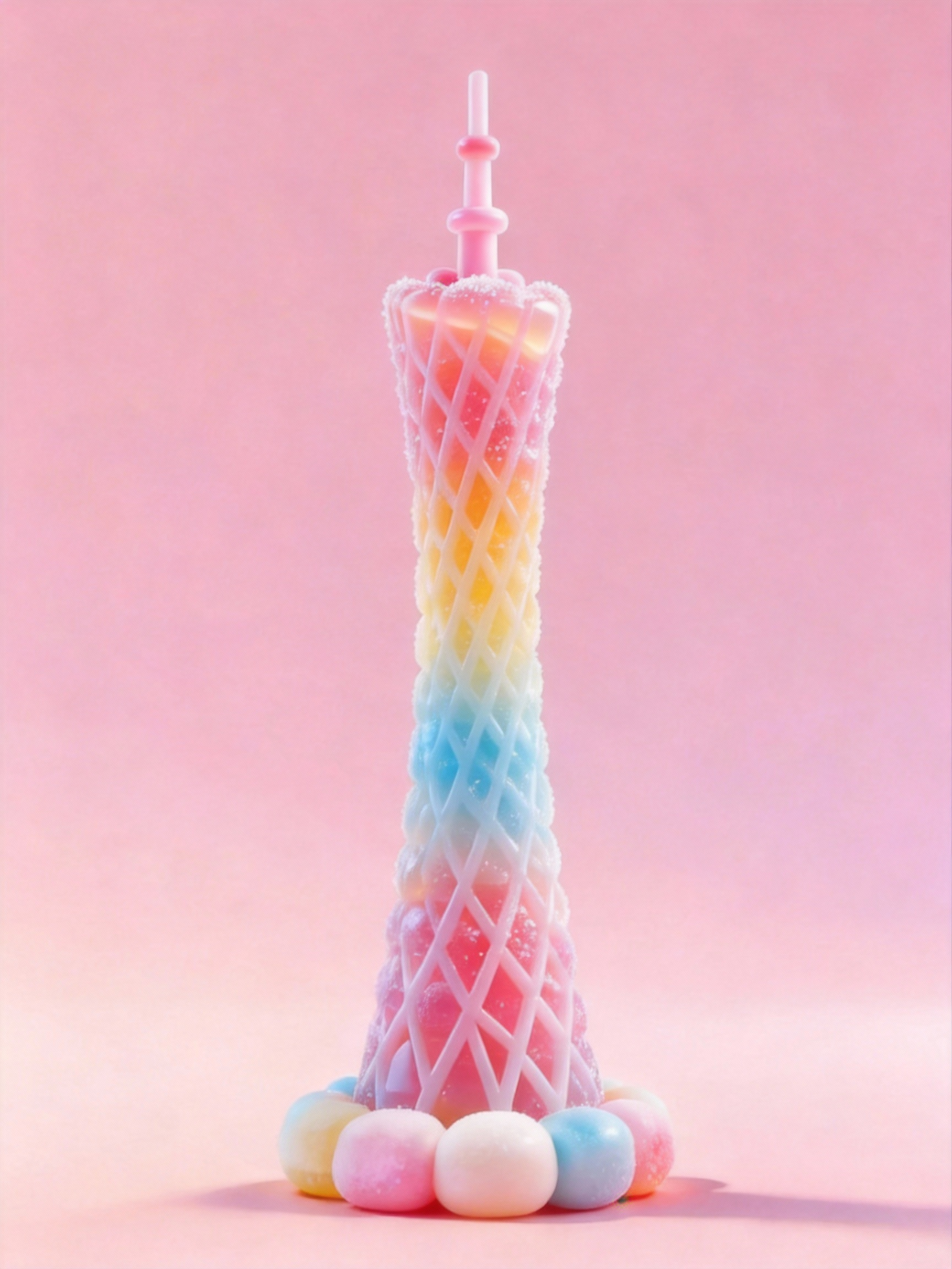 一键生成梦幻果冻材质