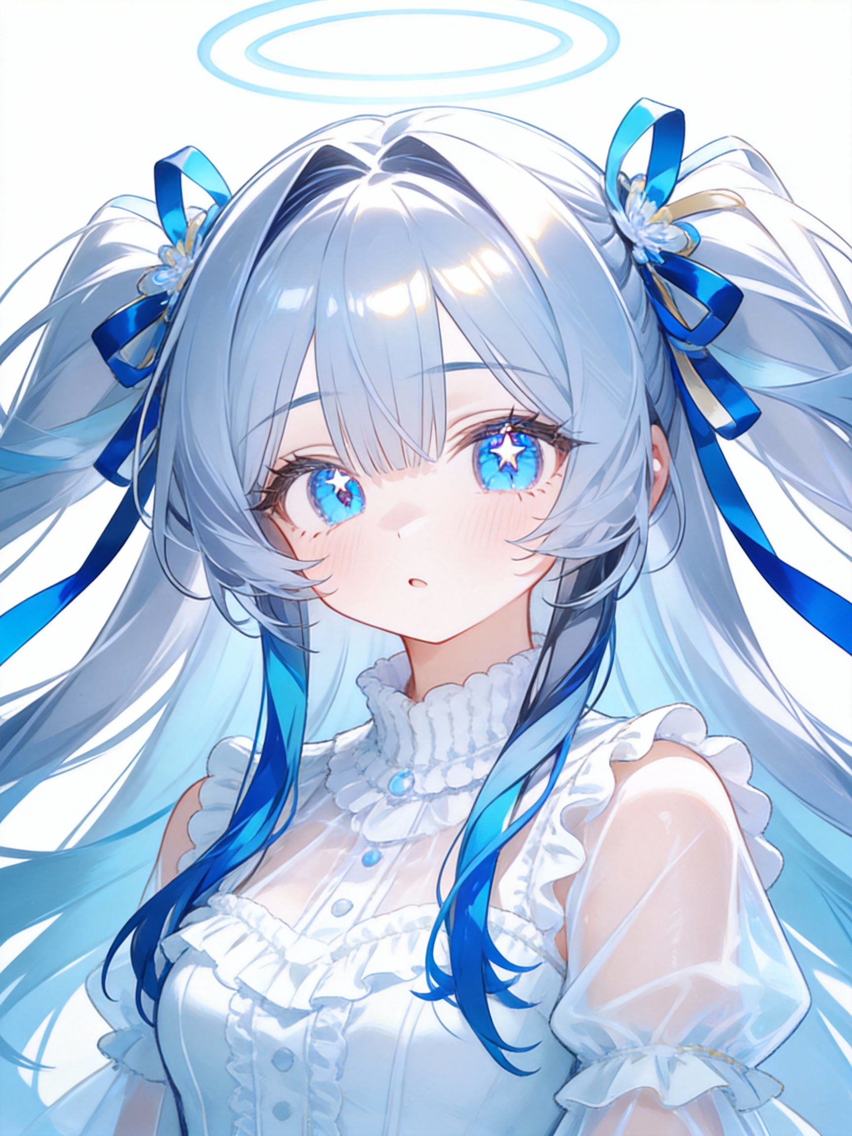 二次元伪厚涂画风