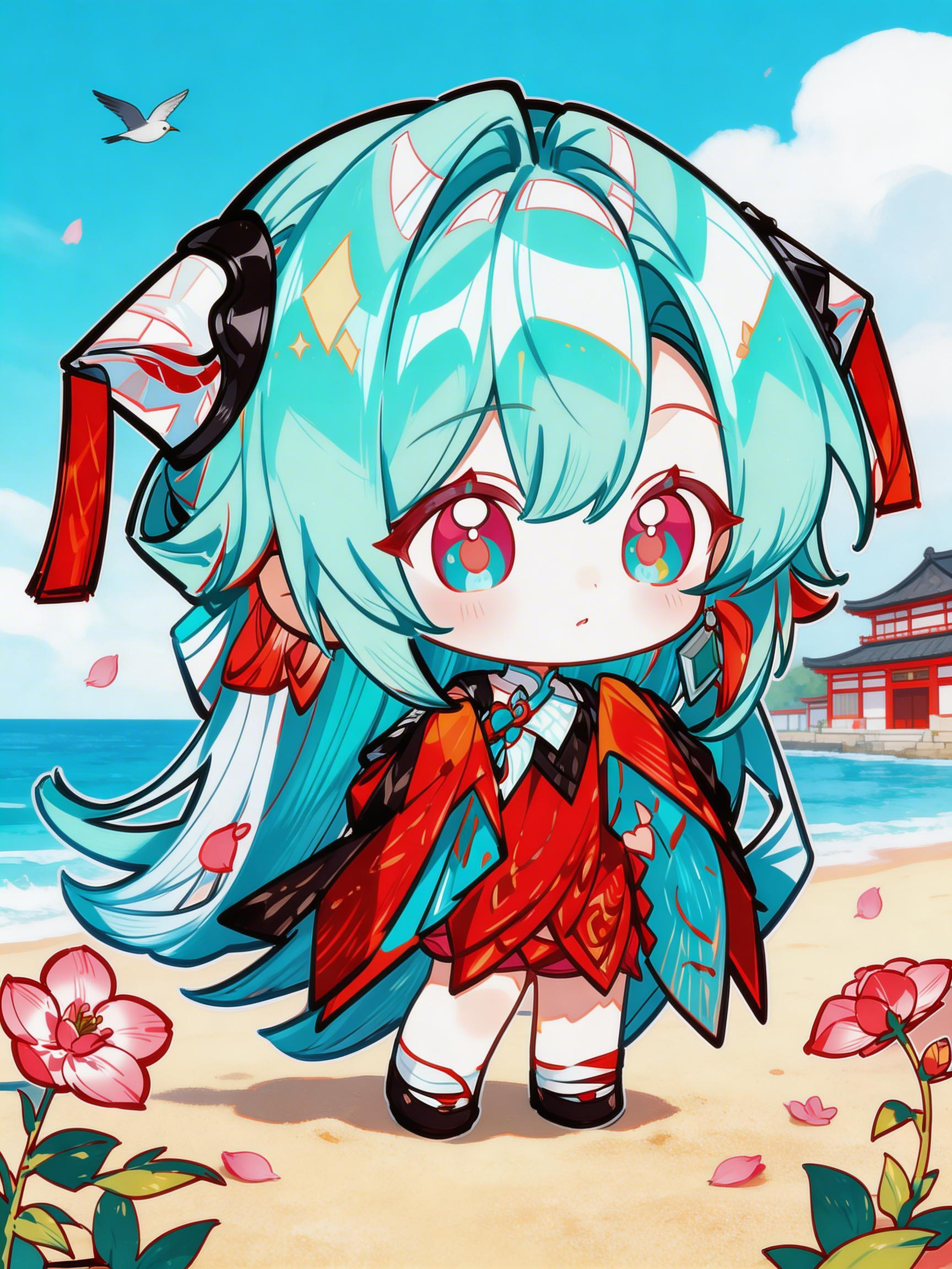 Q版平涂风