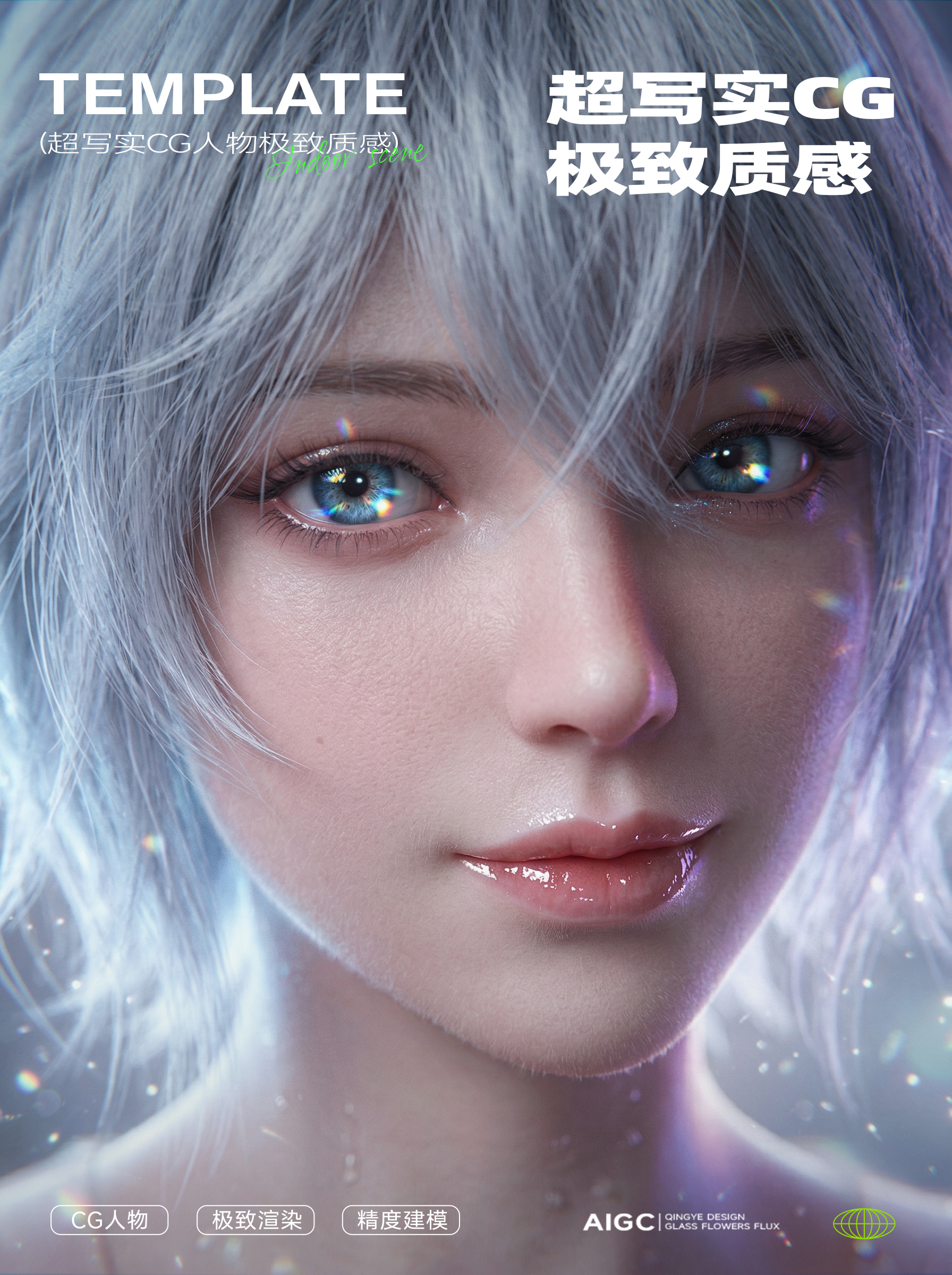 超写实CG人物极致质感