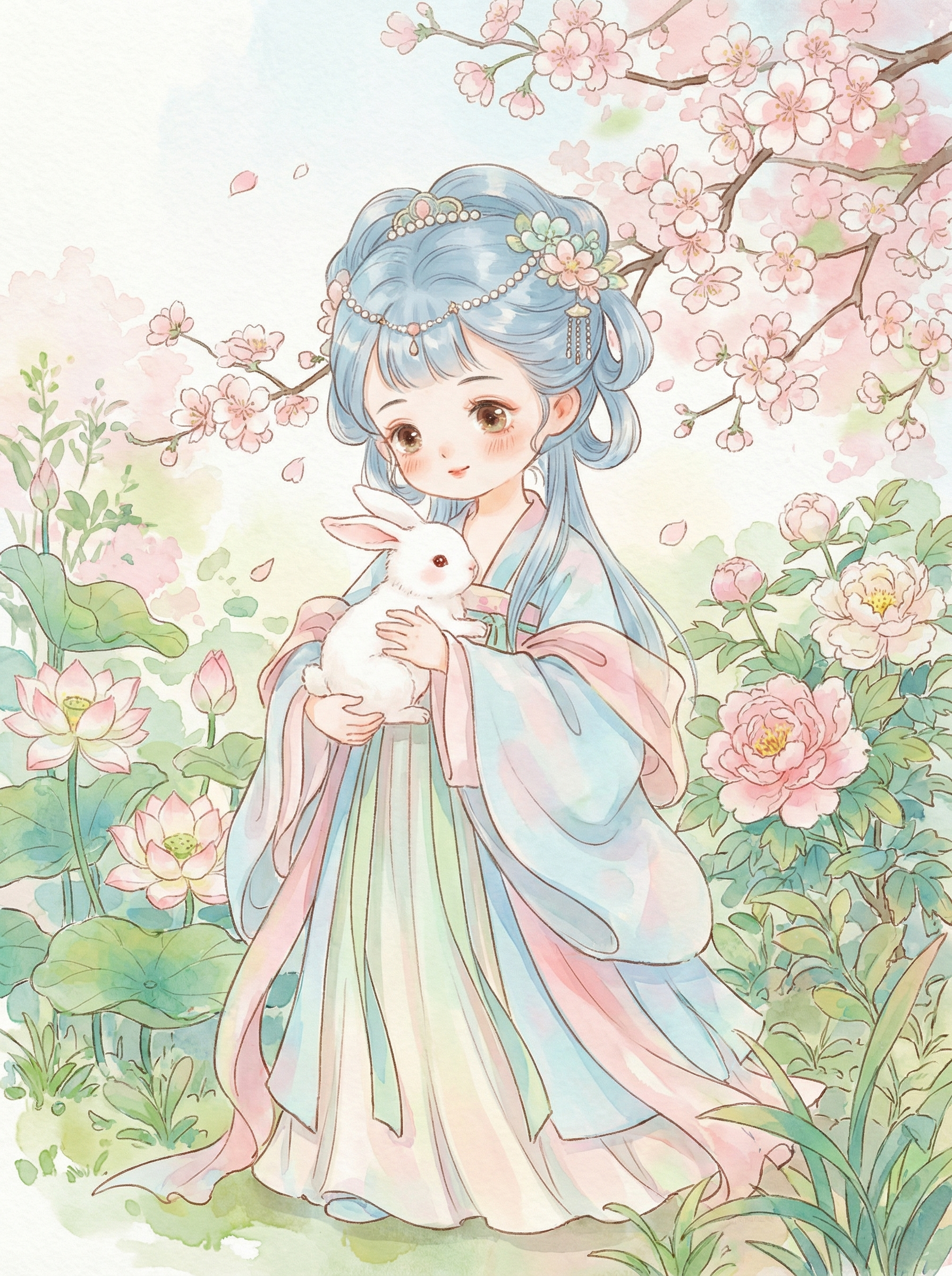 古意·锦萌🌸古风国风Q版人物软萌插画