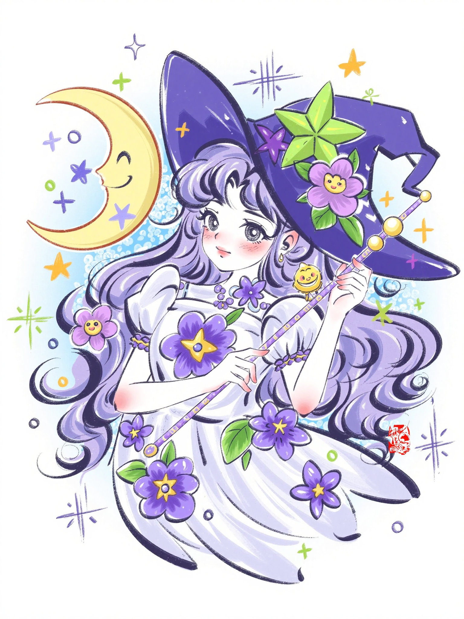 F.1_Meow_喵可爱 | 氛围插画
