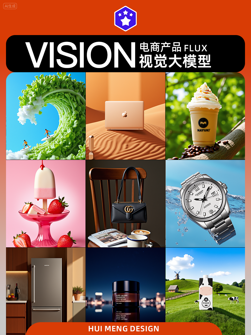 绘梦电商产品大模型合辑 FLUX | 写实摄影场景 KV