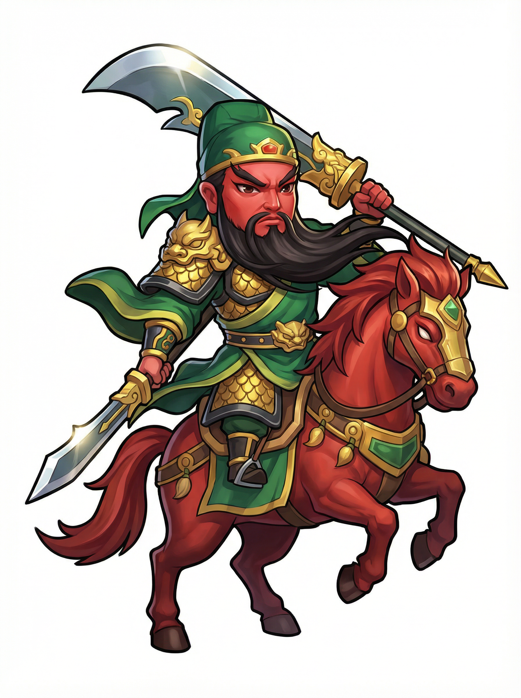 三国q版武将游戏角色