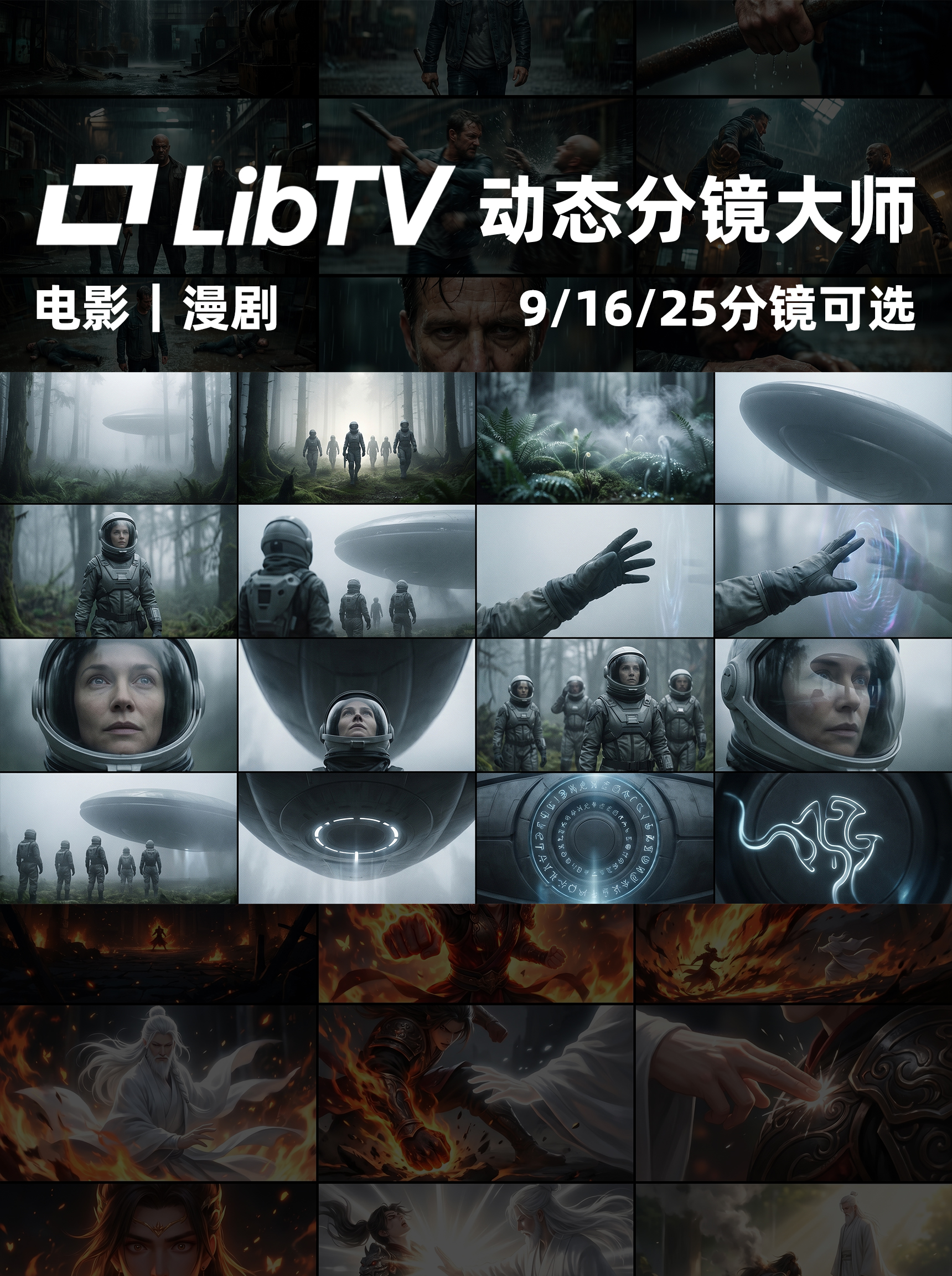 「LibTV」动态分镜大师