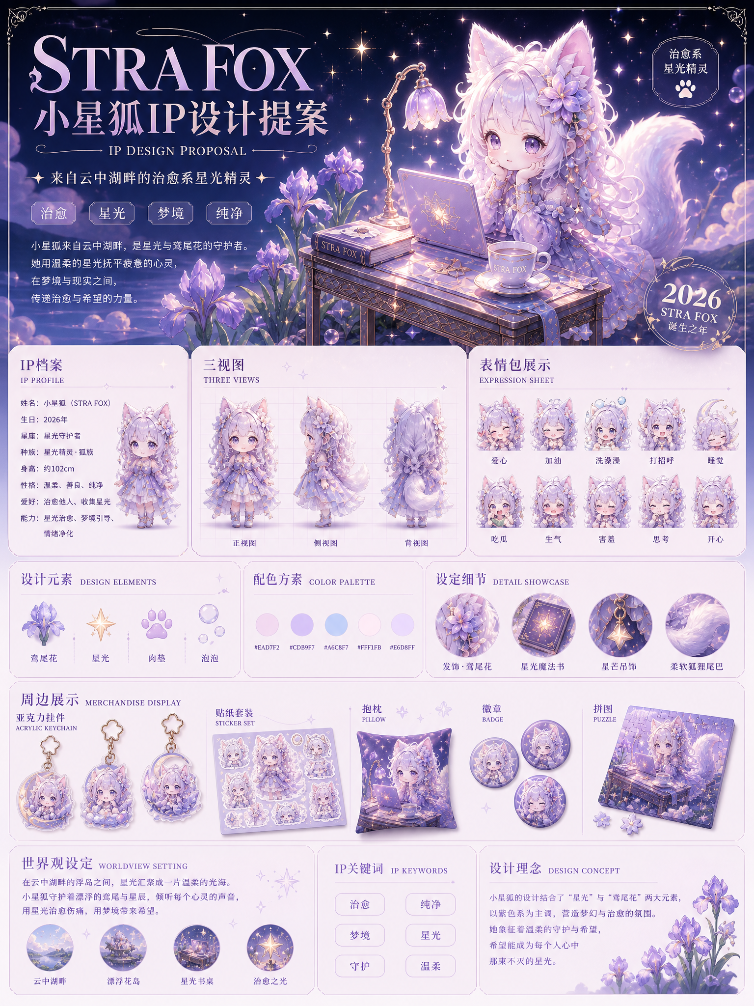 IP角色设计图制作