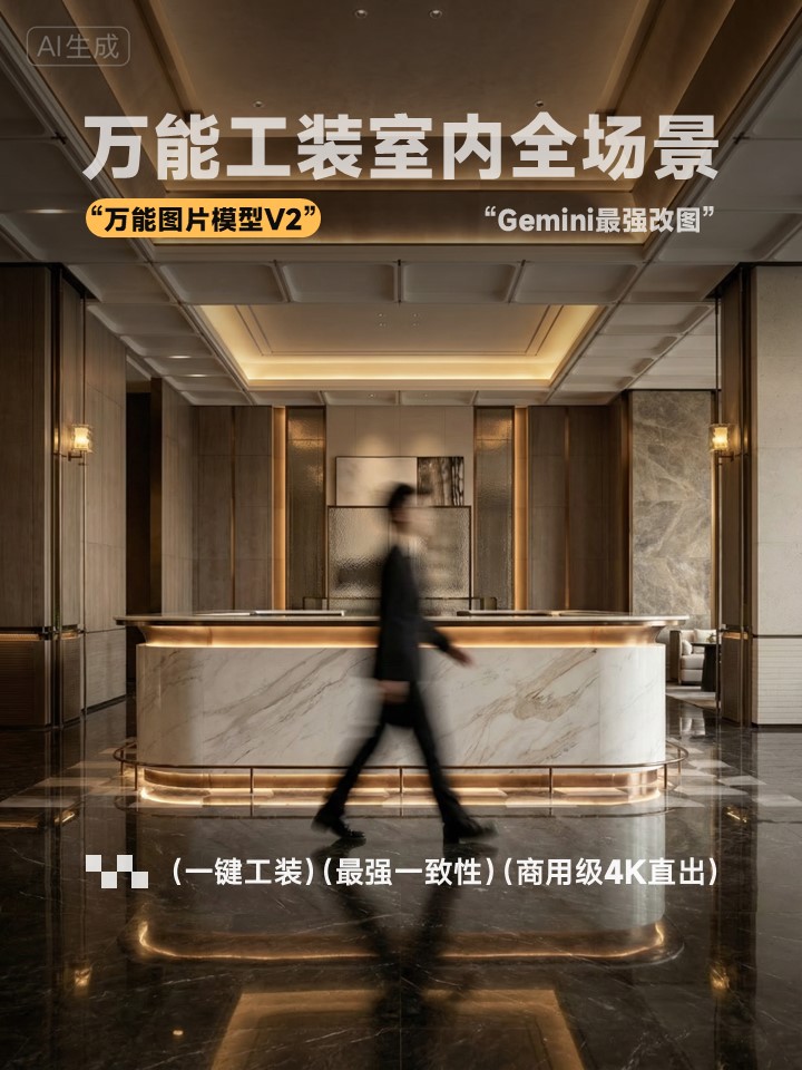 万能工装公共空间丨房地产售楼处大厅