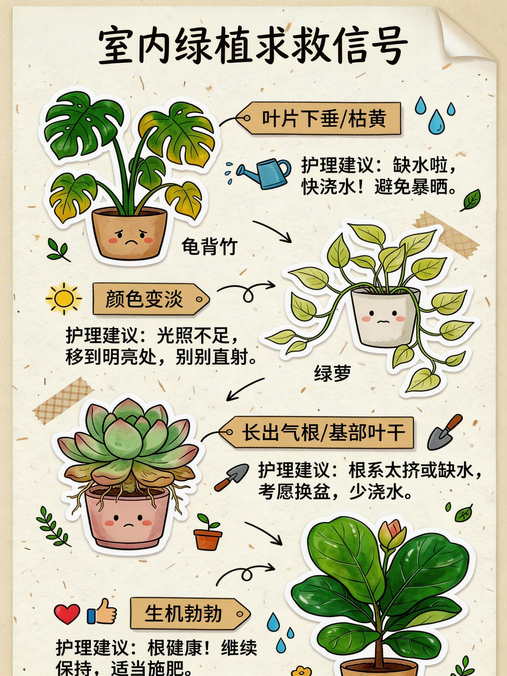 手绘涂鸦风格手账制作步骤图