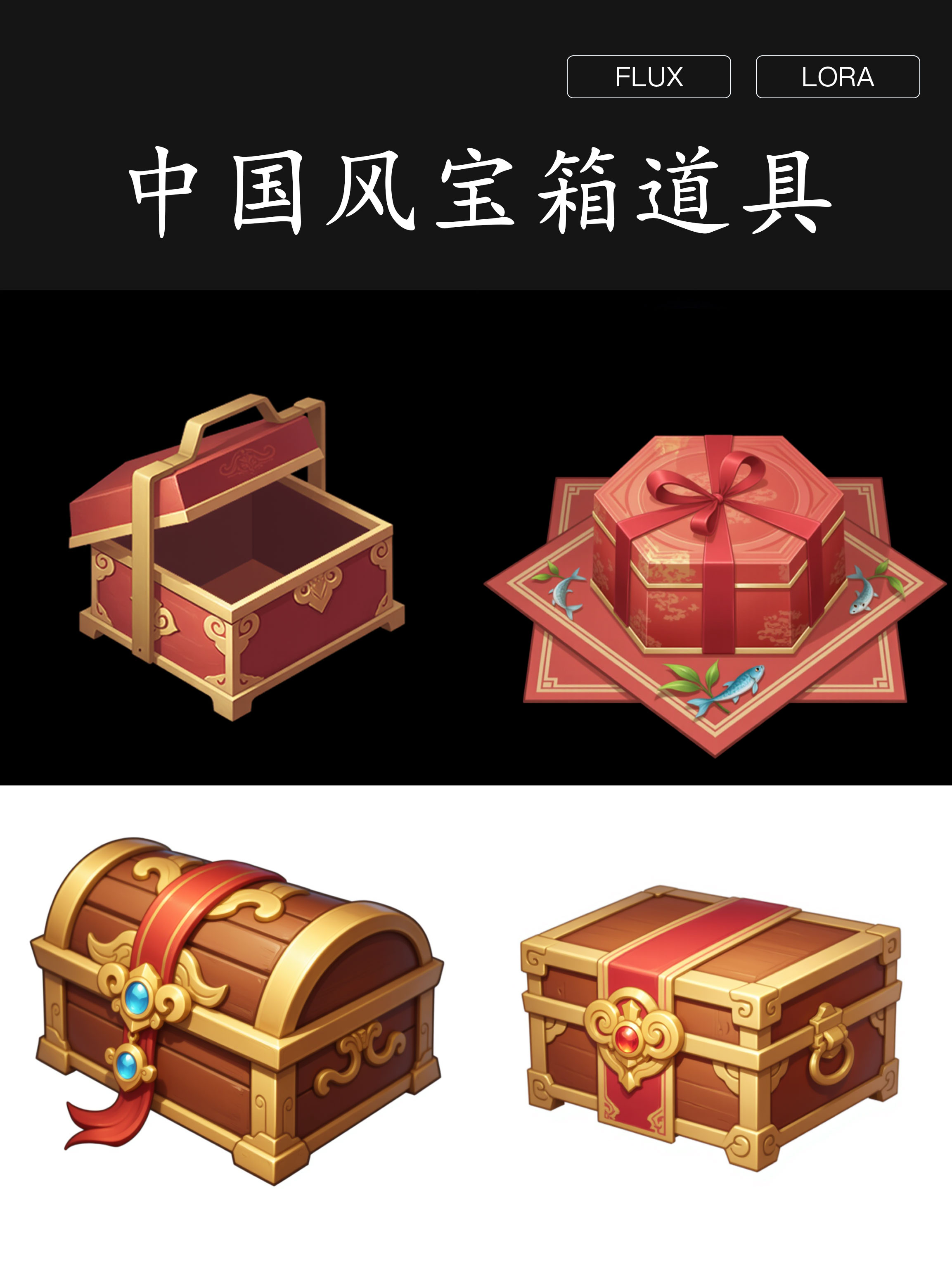 中国风游戏宝箱