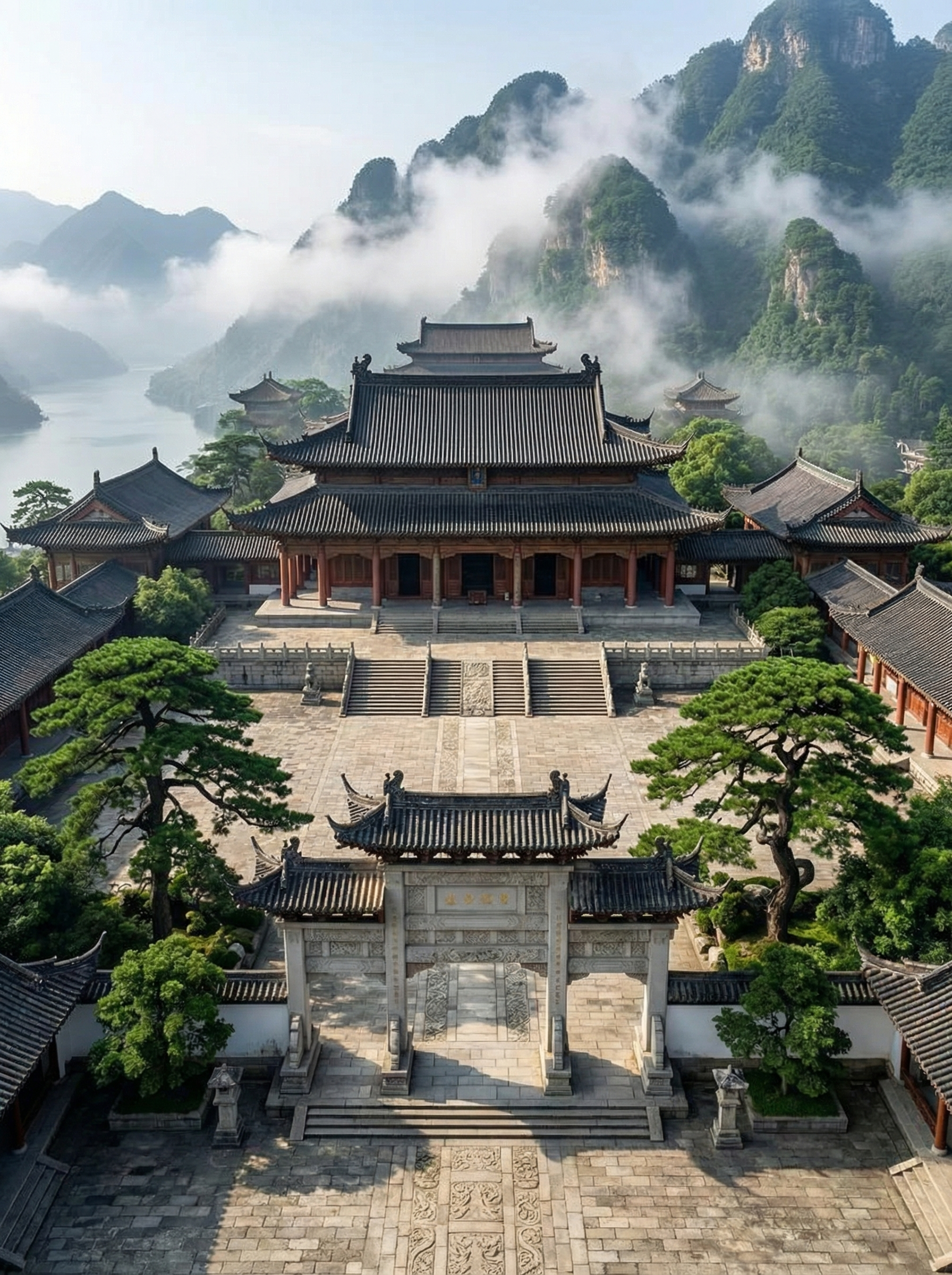 古风写实场景
