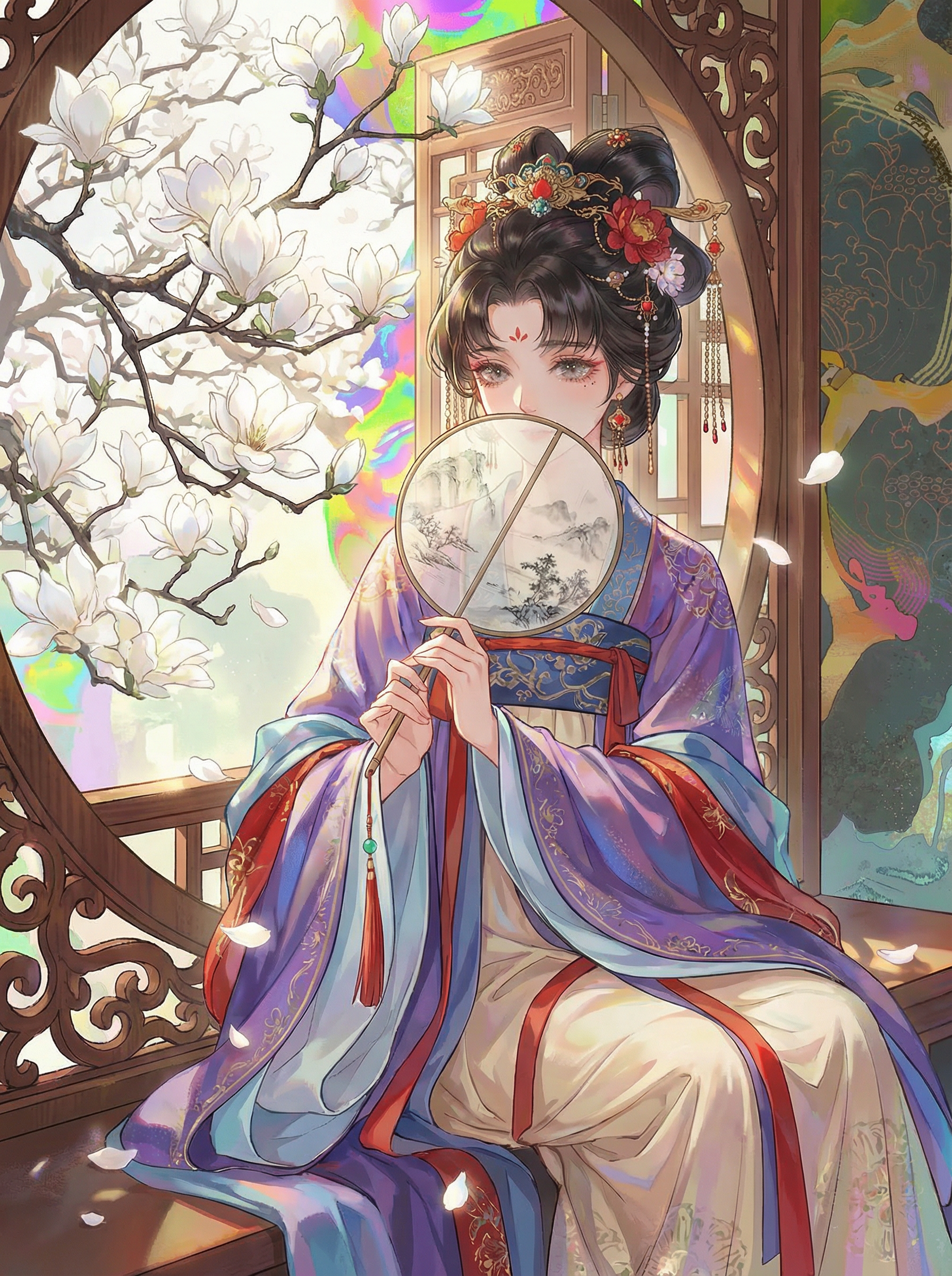 一键生成高饱和光影通透风