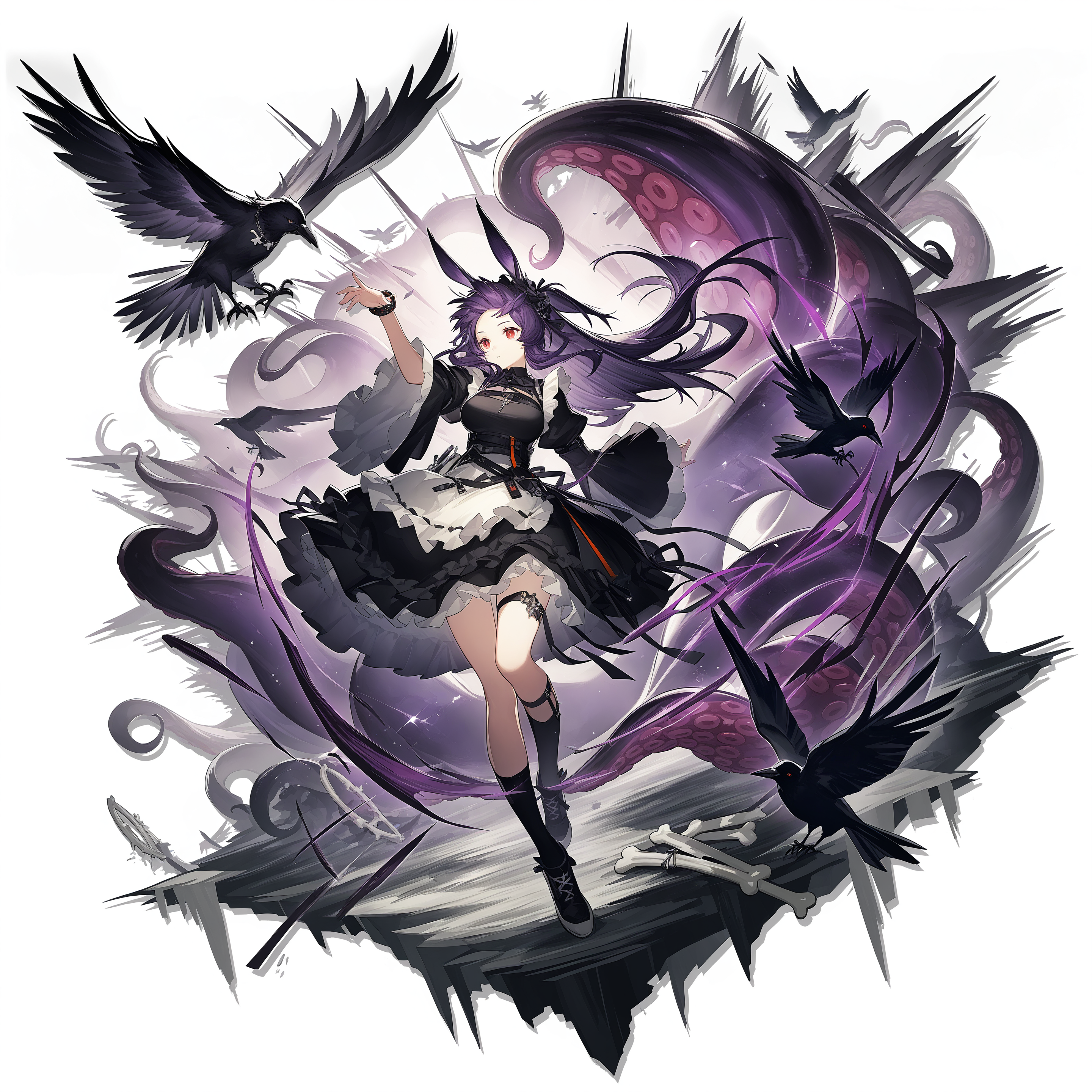 二次元角色立绘-大背景