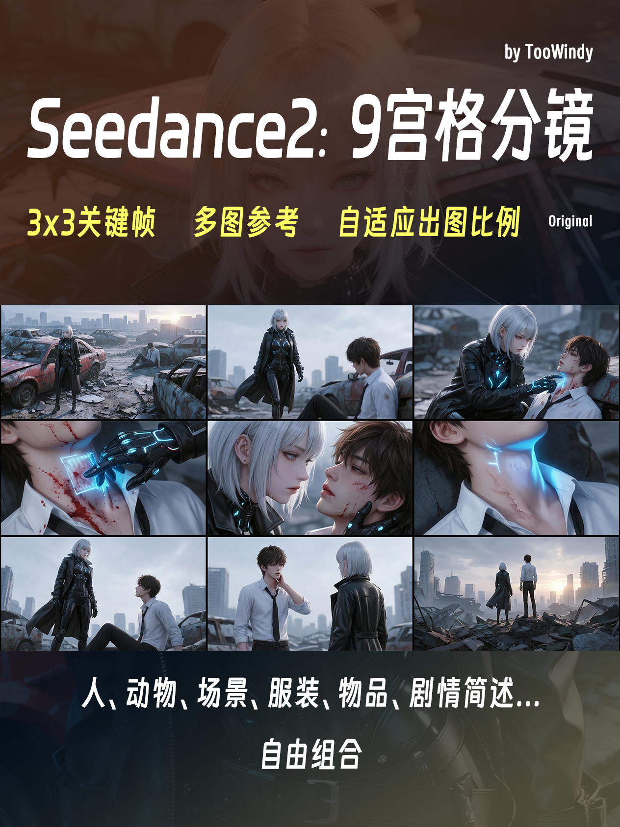 Seedance2：一键9宫格分镜