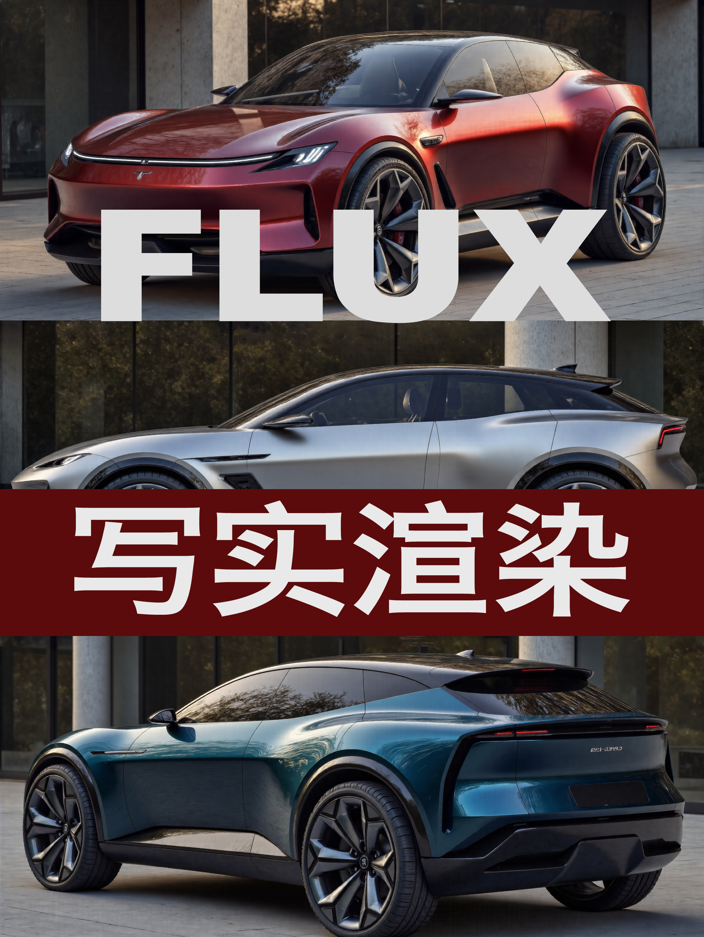 Render | 汽车造型写实材质渲染
