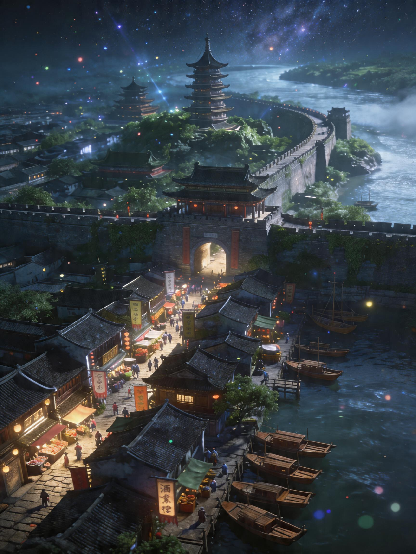 3D游戏CG场景渲染