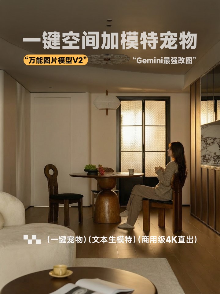 一键添加家居模特丨宠物