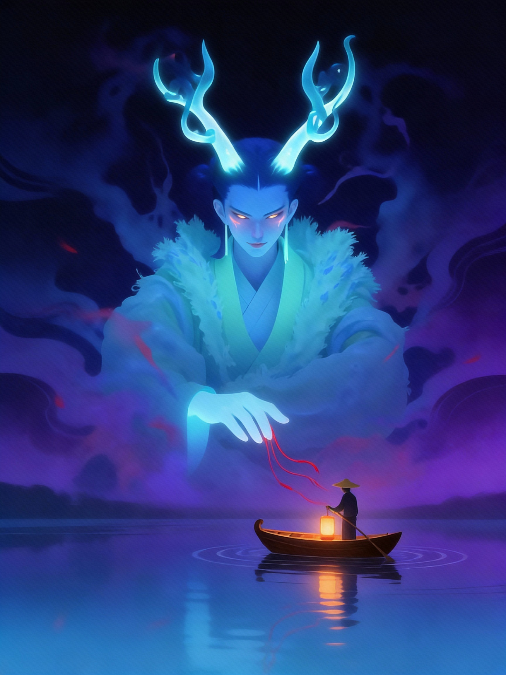 东方奇谭玄幻插画