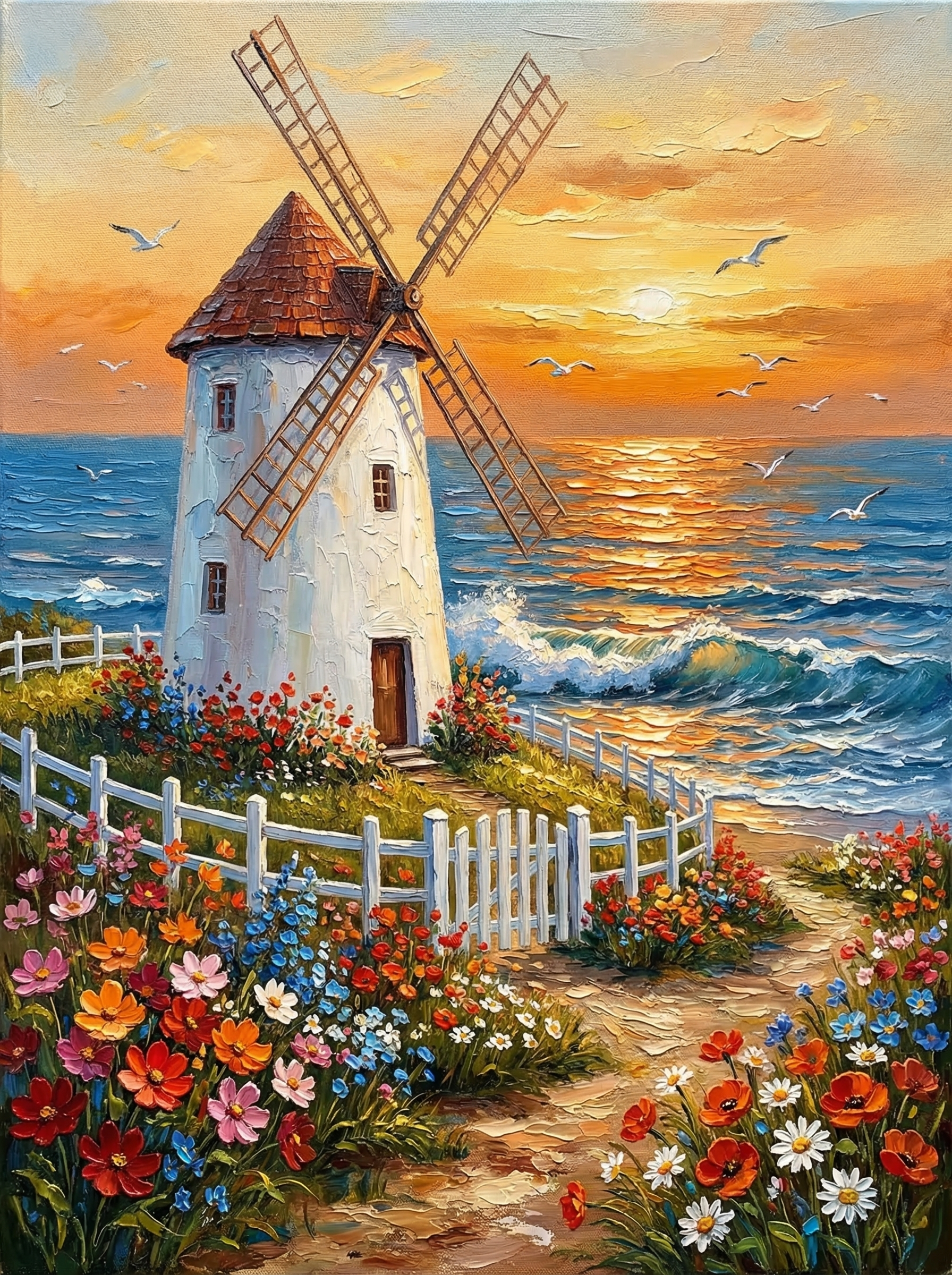 西方油画