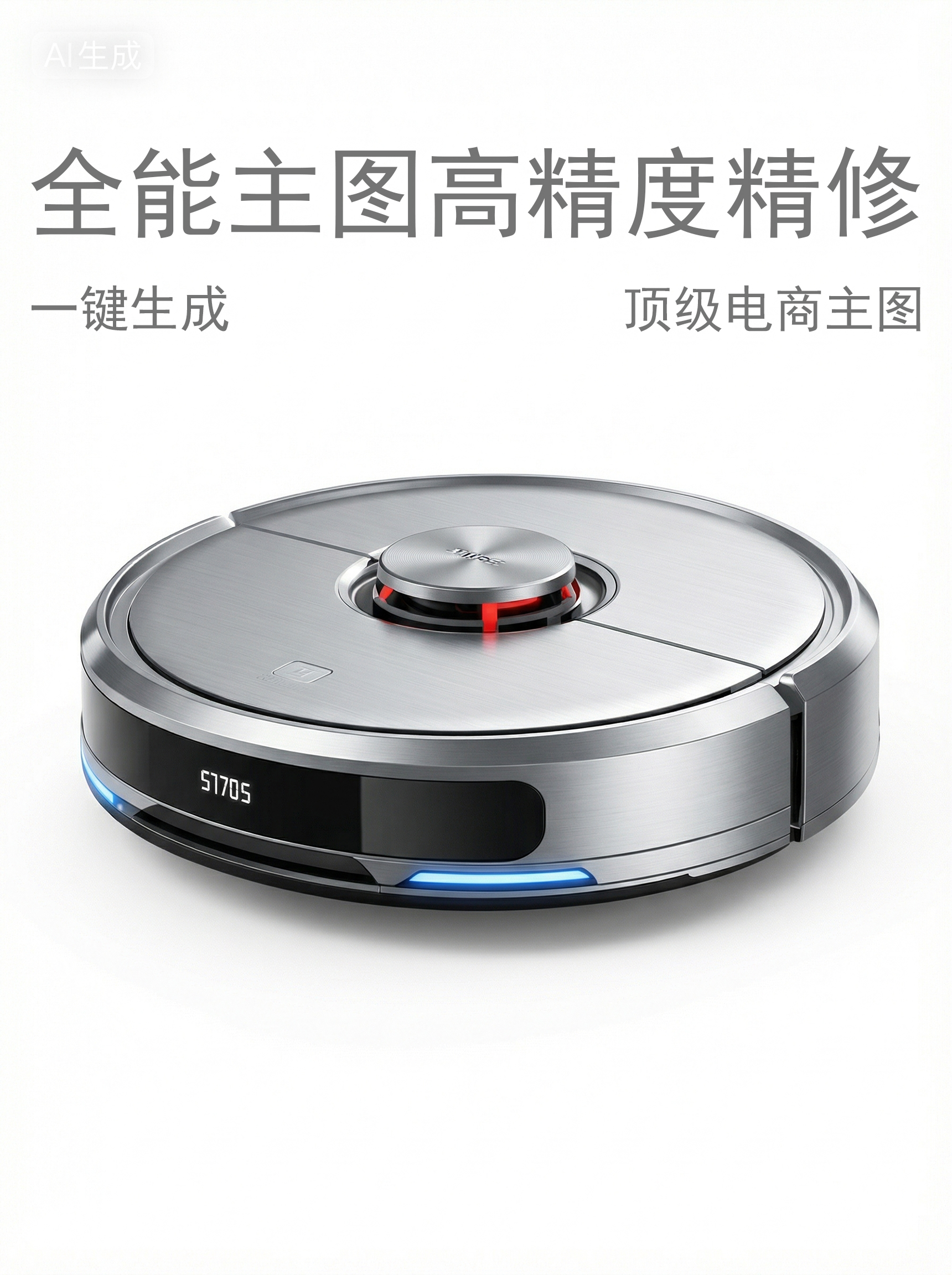 全能电商主图高精度精修|一键生成