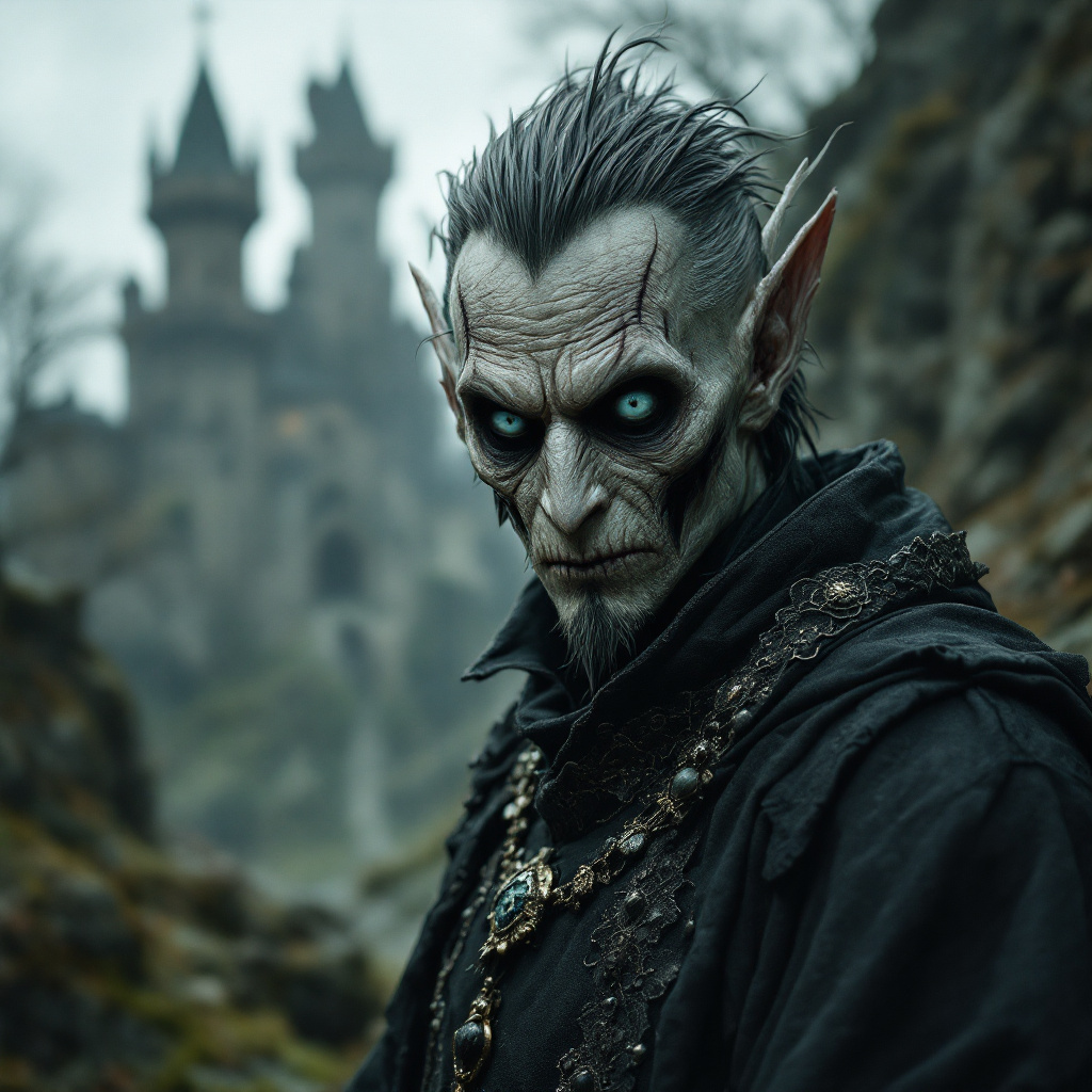 FLUX prompt: hyper-realistic (fabled character tale) from the d...