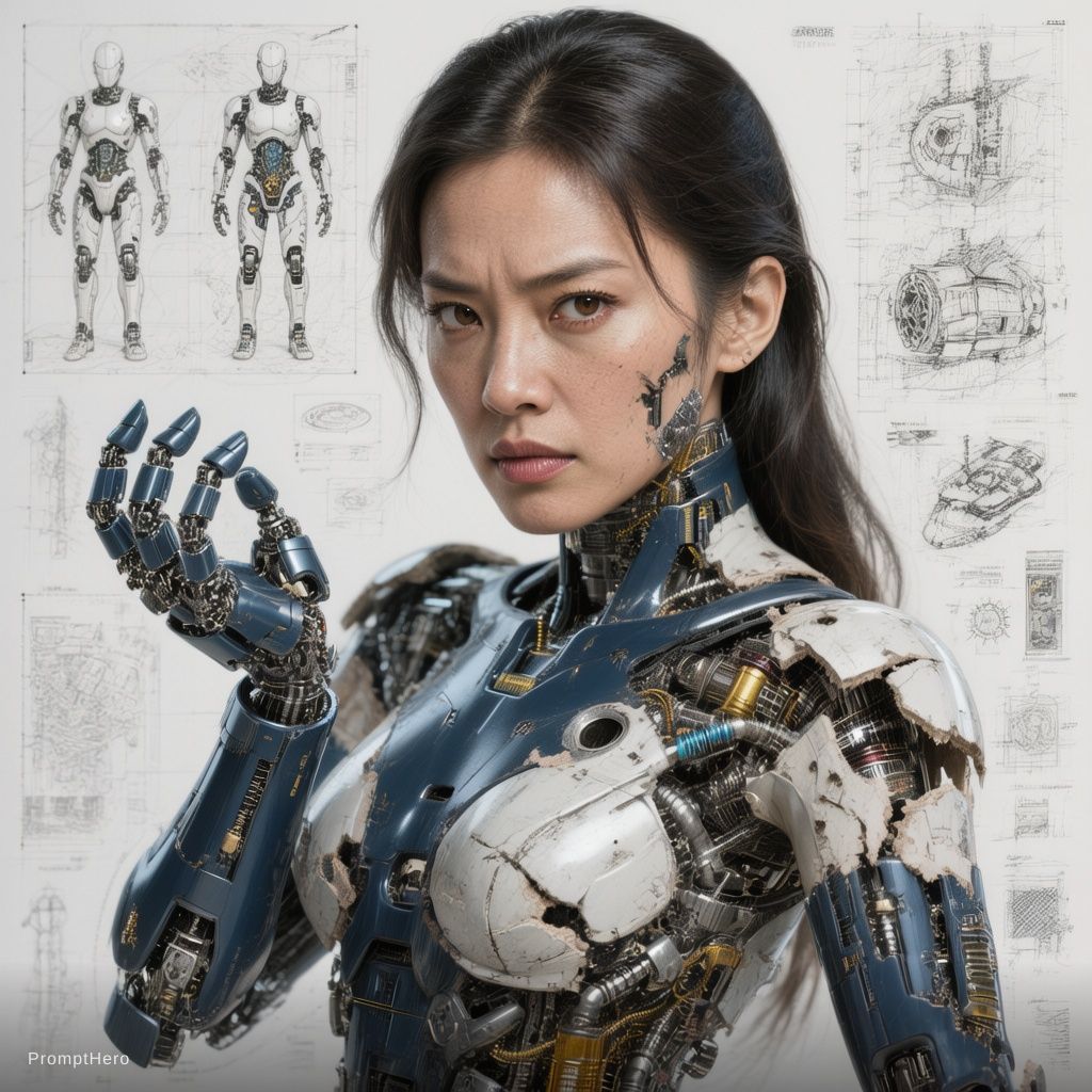 Hero prompt: Ultra-detailed cinematic portrait of a Hong Kong f...