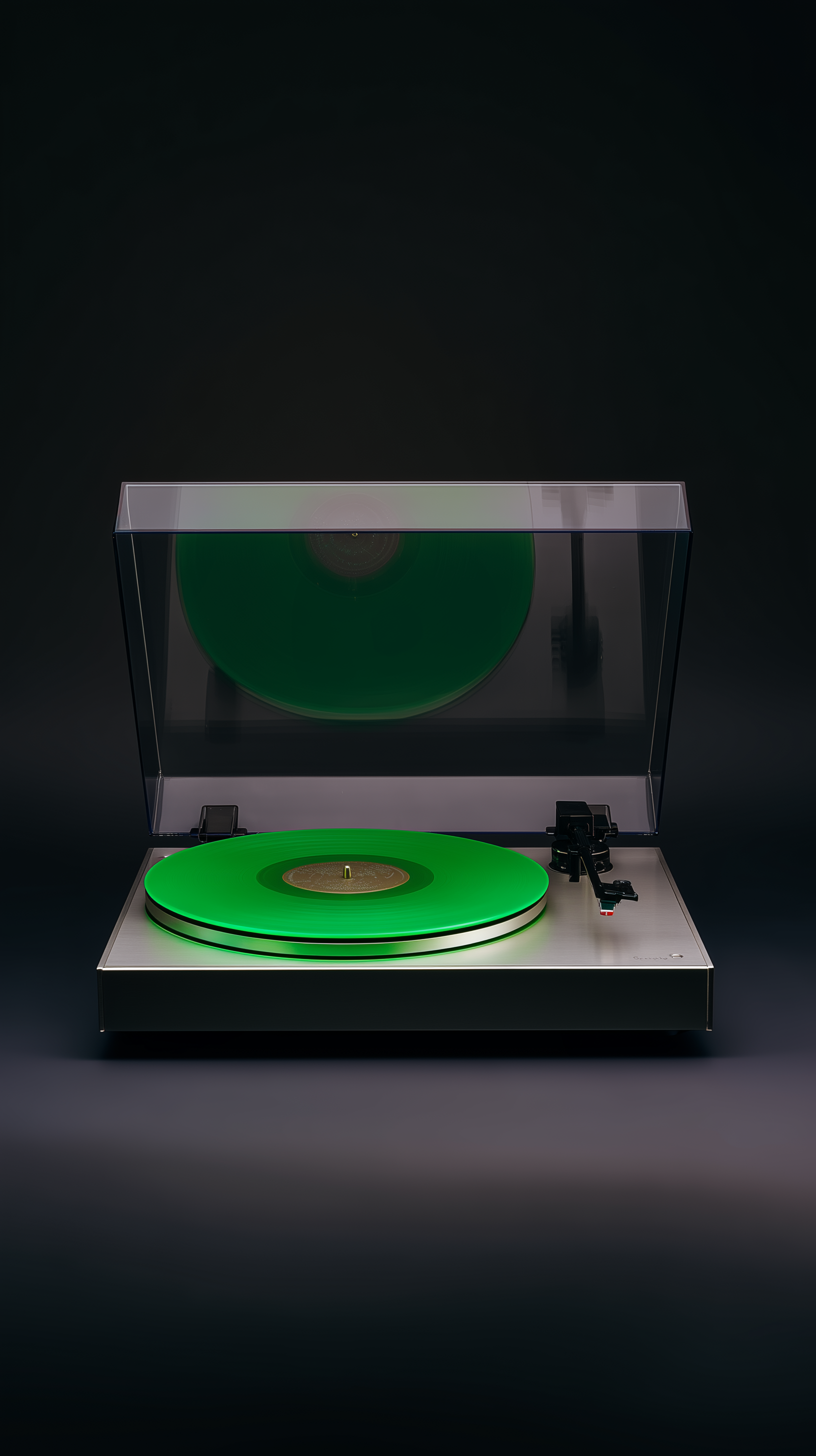 Midjourney prompt: productive photography, Dieter Rams' Braun SK4 rec...