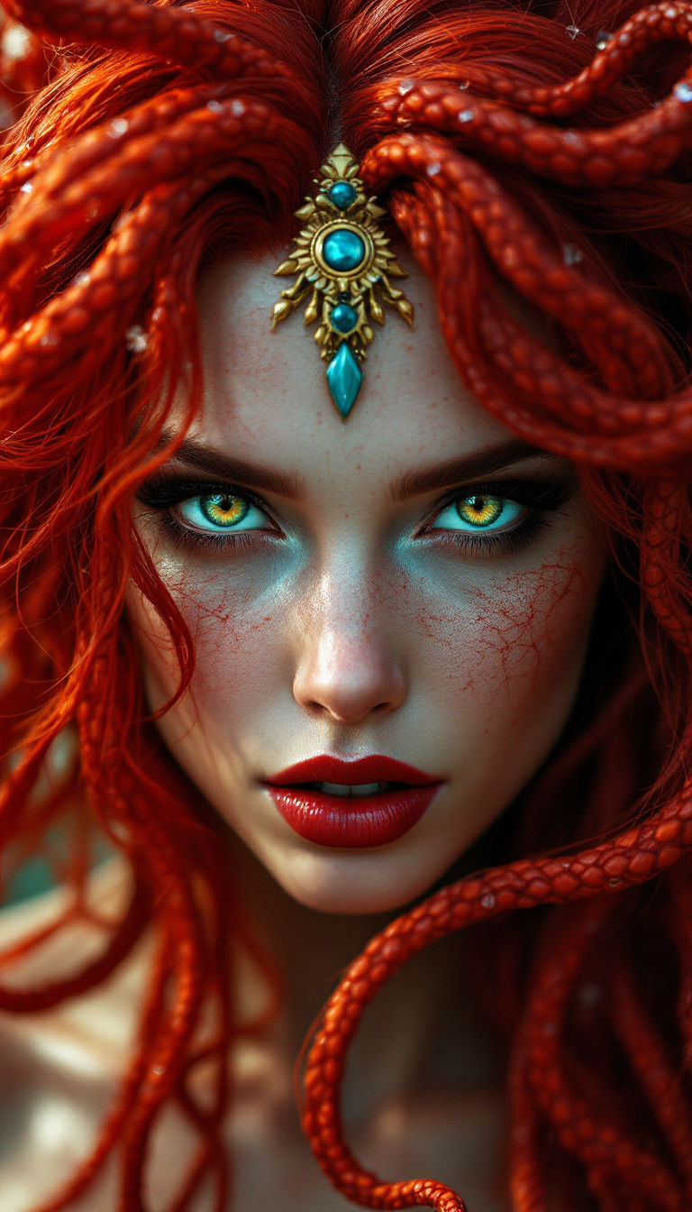 FLUX prompt: Transform to extreme vivid fantasy realism style a...