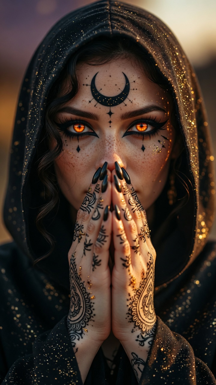 "A highly detailed, photorealistic portrait of a m...