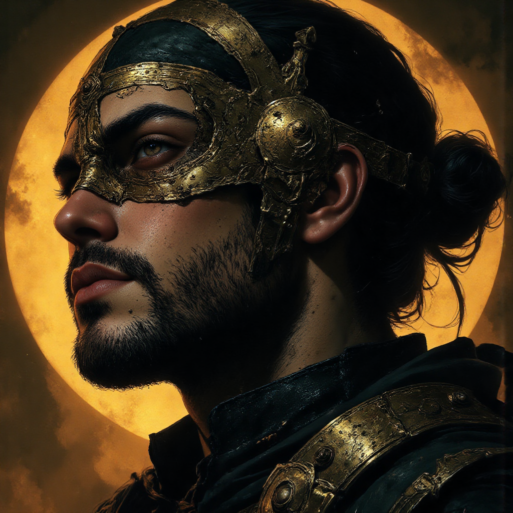FLUX prompt: Master
I was of blood never denied,
knowing ...