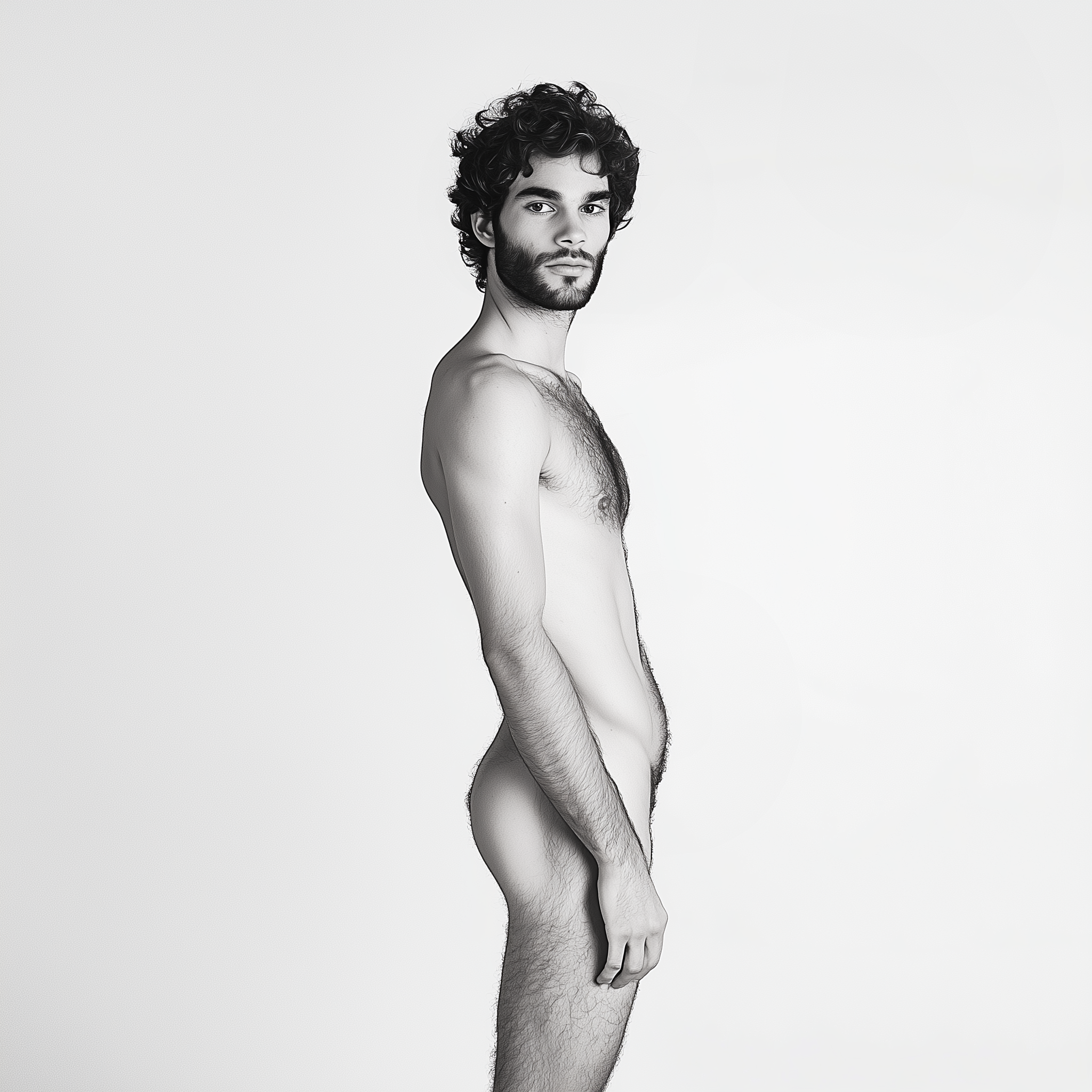 Midjourney prompt: full shot, full-length portrait, wide field of vie...