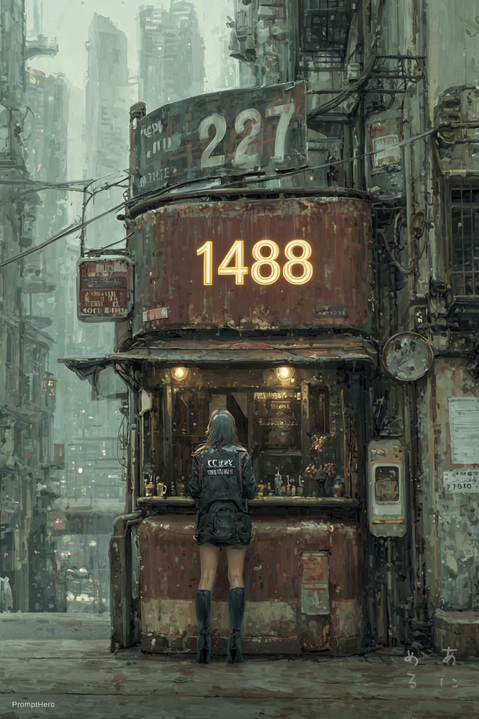 Hero prompt: futuristic. put the numbers 1488 instead of 267