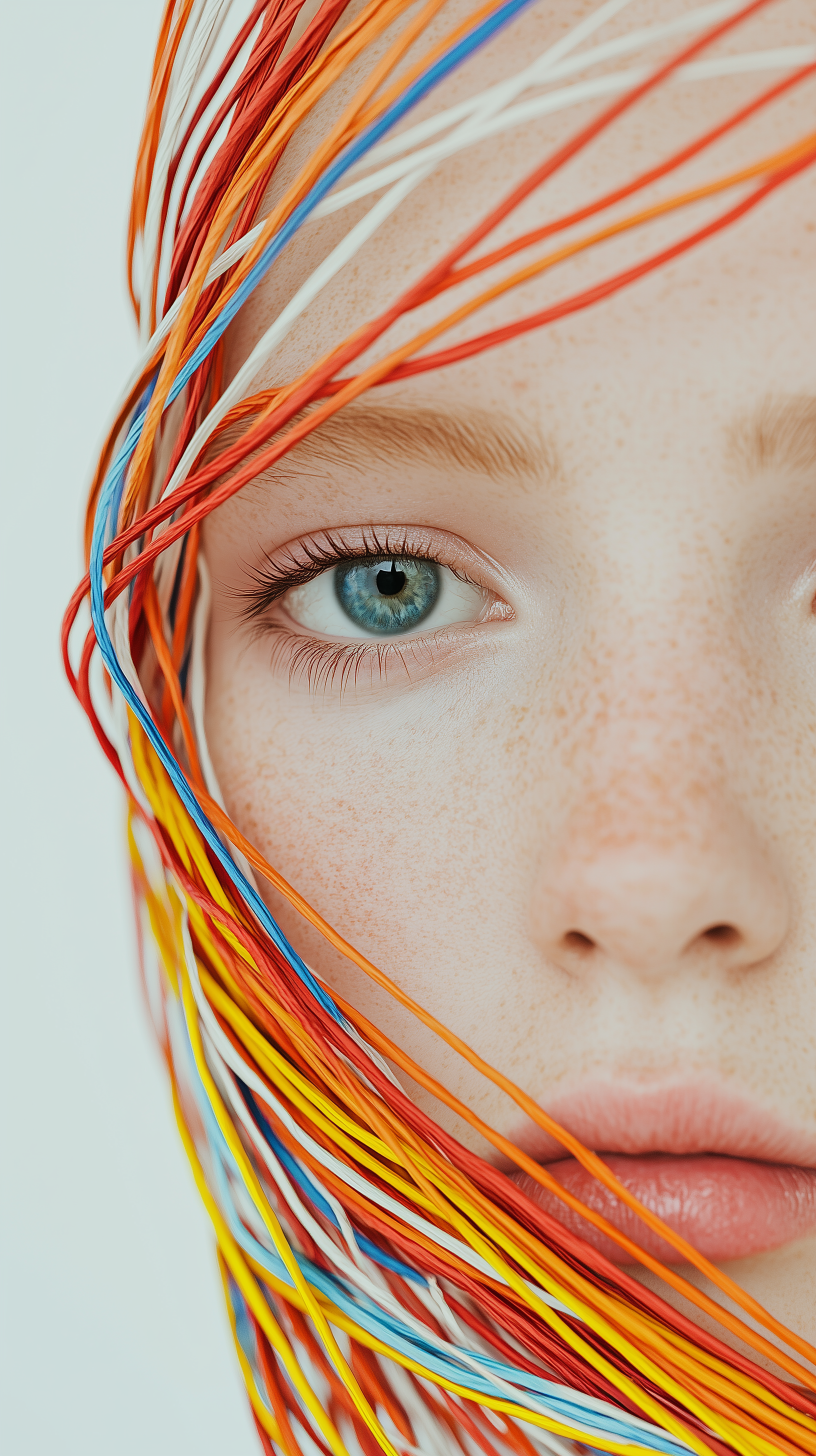 Midjourney prompt: editorial photography, front shoot, featuring of c...