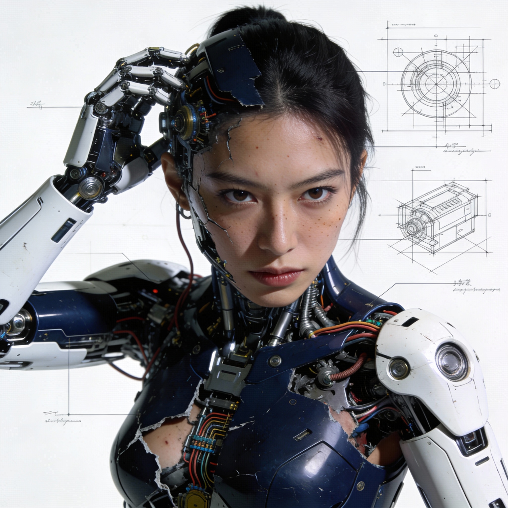 Hero prompt: Ultra-detailed cinematic portrait of a Hong Kong f...