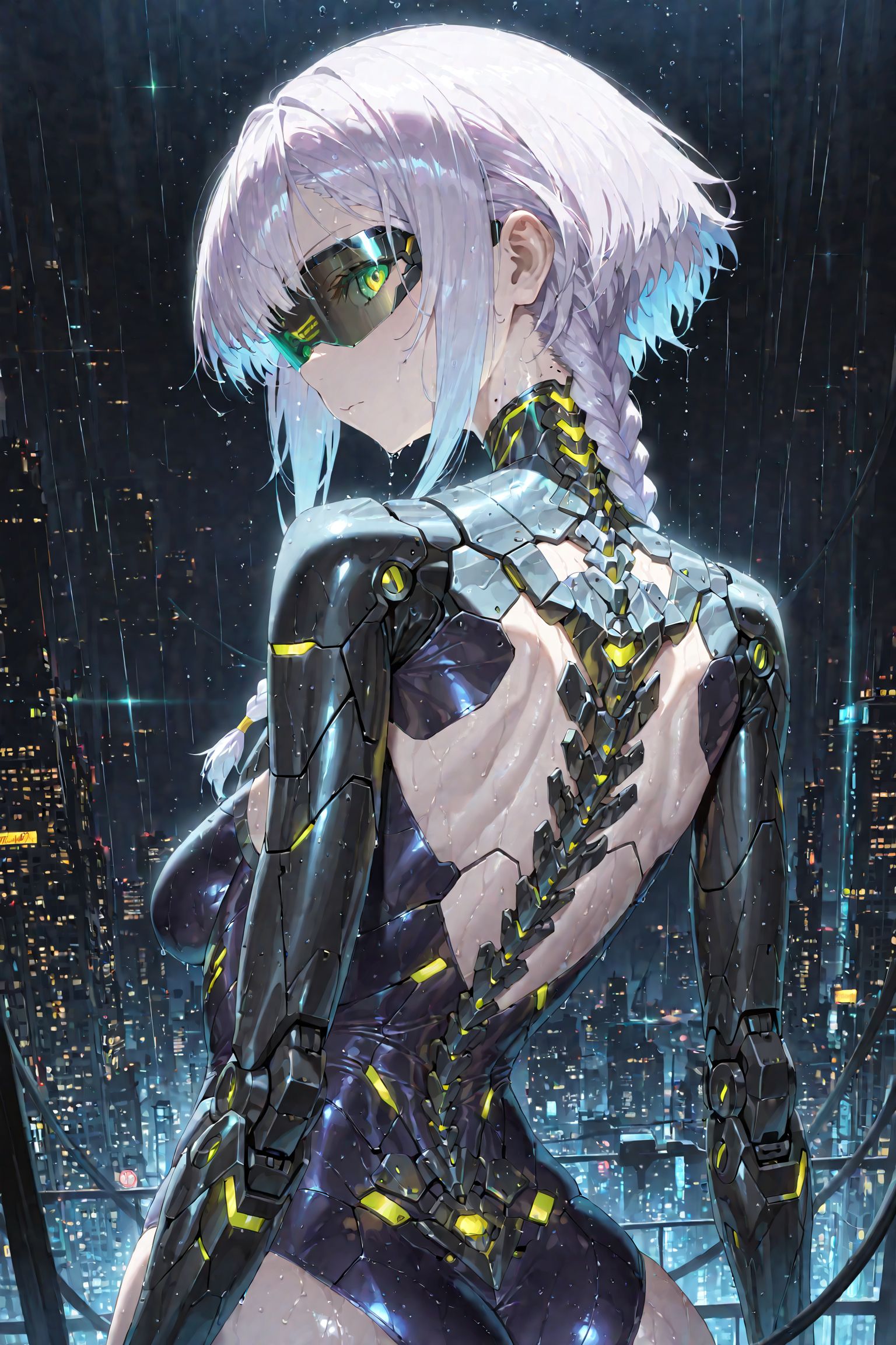 Stable Diffusion prompt: (masterpiece), (best quality), ultra-detailed, ani...