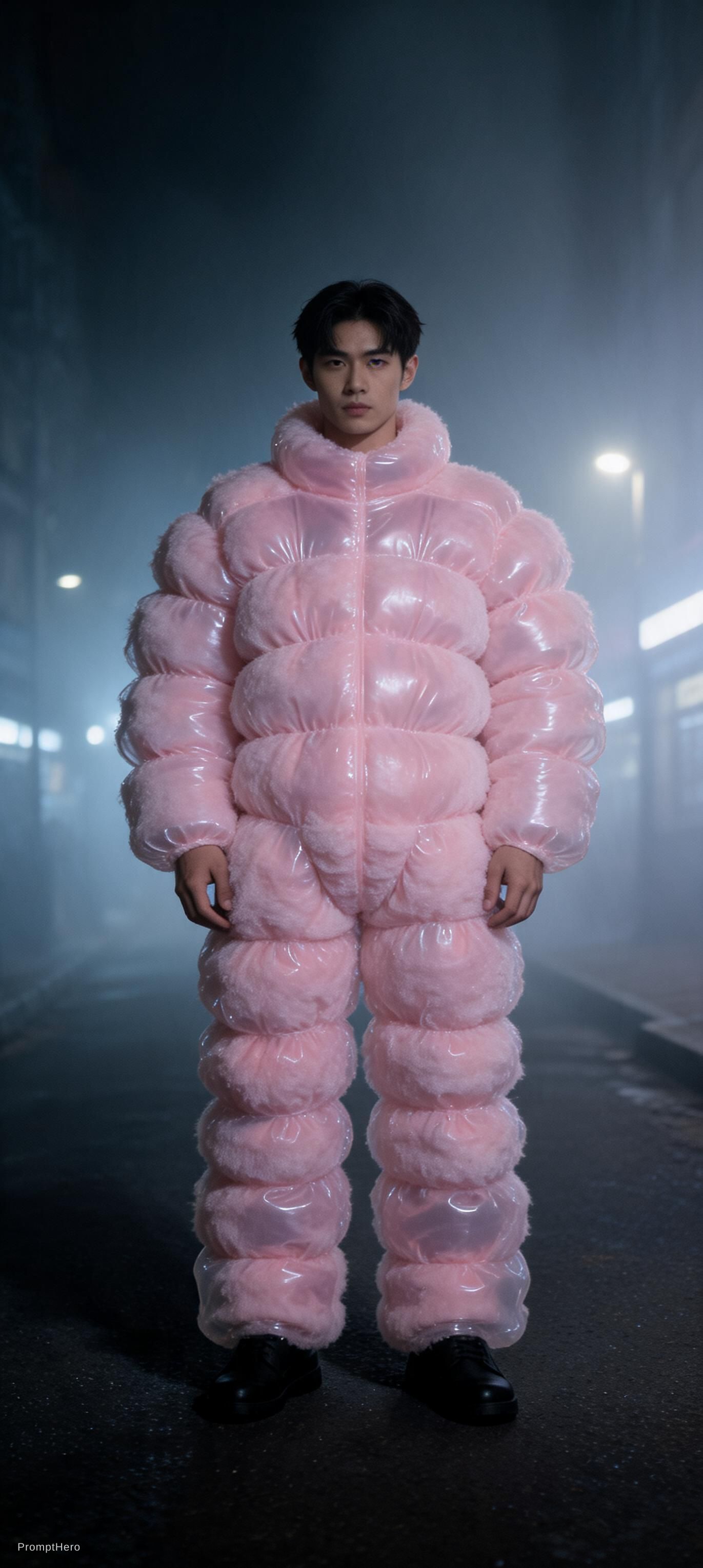 Hero prompt: fashion photography, man model in full-body, front...