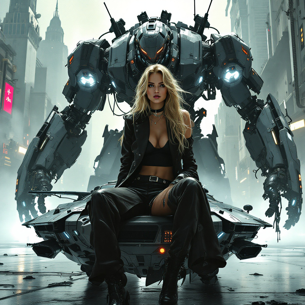 FLUX prompt: Syd Mead style futuristic cyber dieselpunk hovercr...