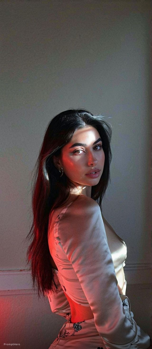 Hero prompt: a stunning, photorealistic portrait of a beautiful...
