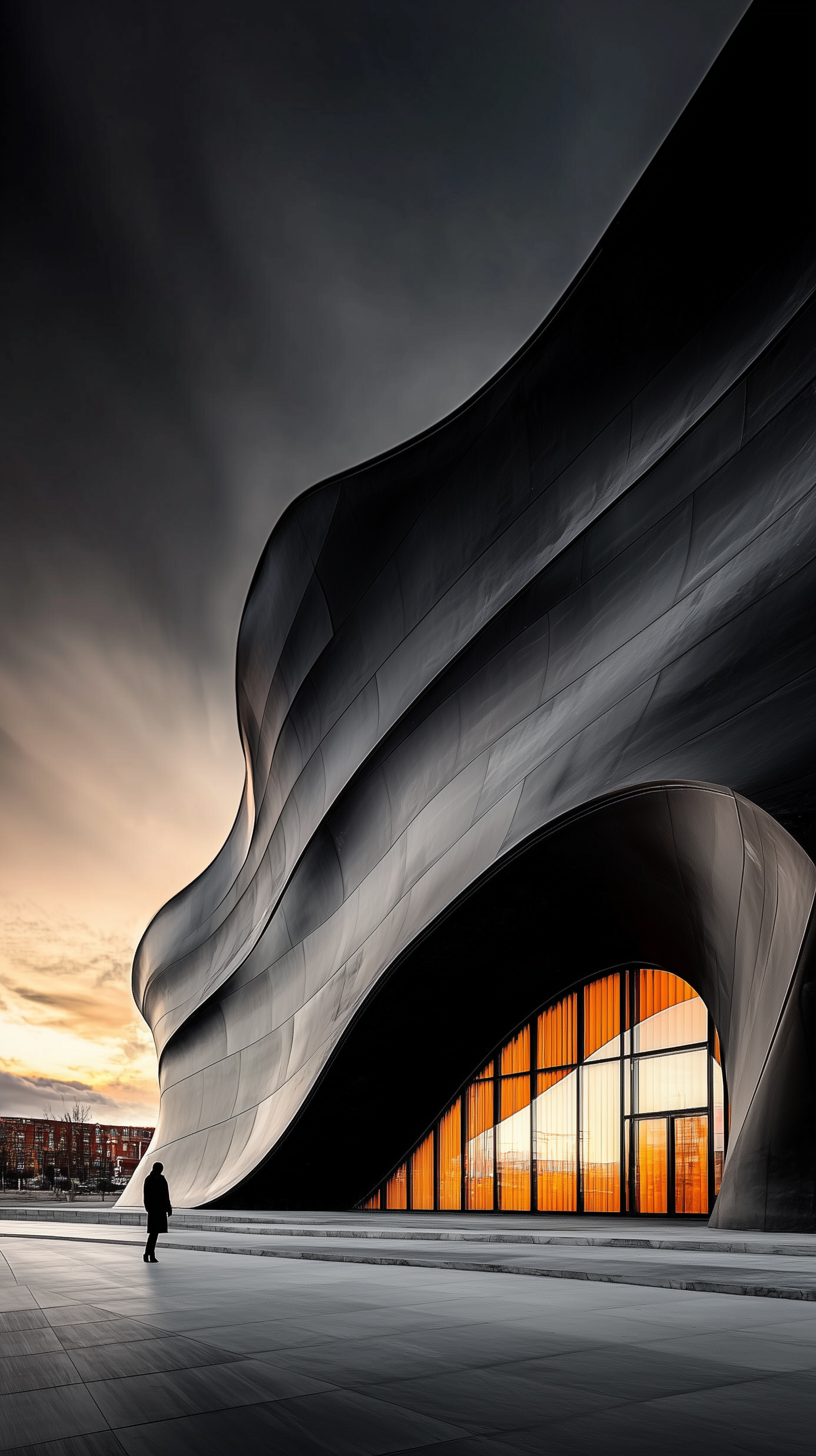 Midjourney prompt: architectural photography, commercial building wit...