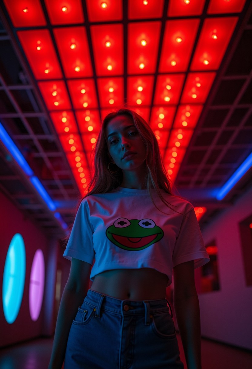 FLUX prompt: cinematic, moody image, featuring attractive woman...