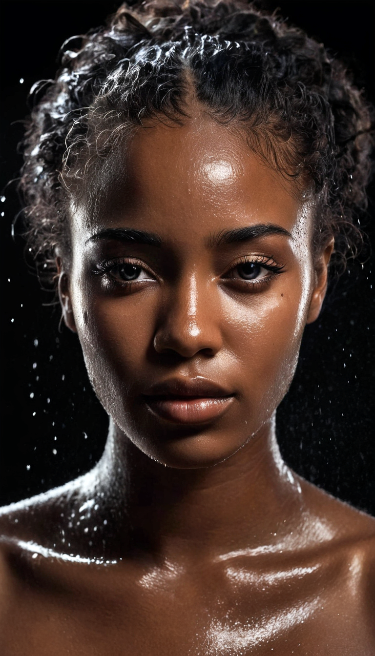 Stable Diffusion prompt: fashion editorial, a portrait of a young beautiful...