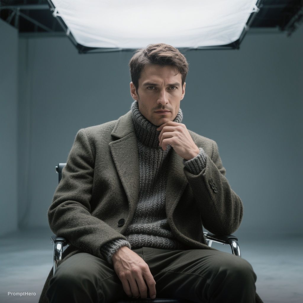 Hero prompt: high-end portrait photography, editorial studio ph...