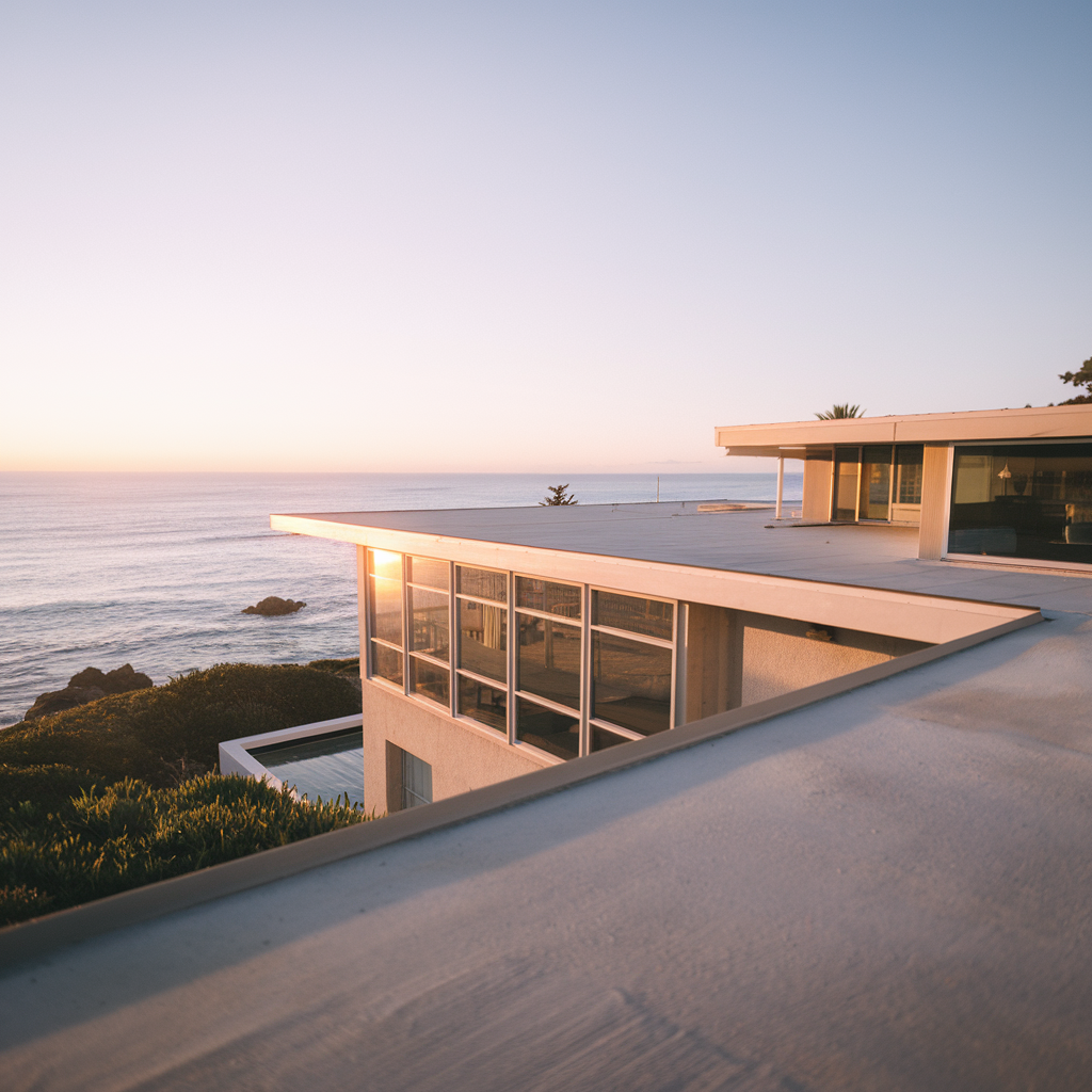 Ideogram prompt: Hyper realistic eye level exterior photo of a mid ...