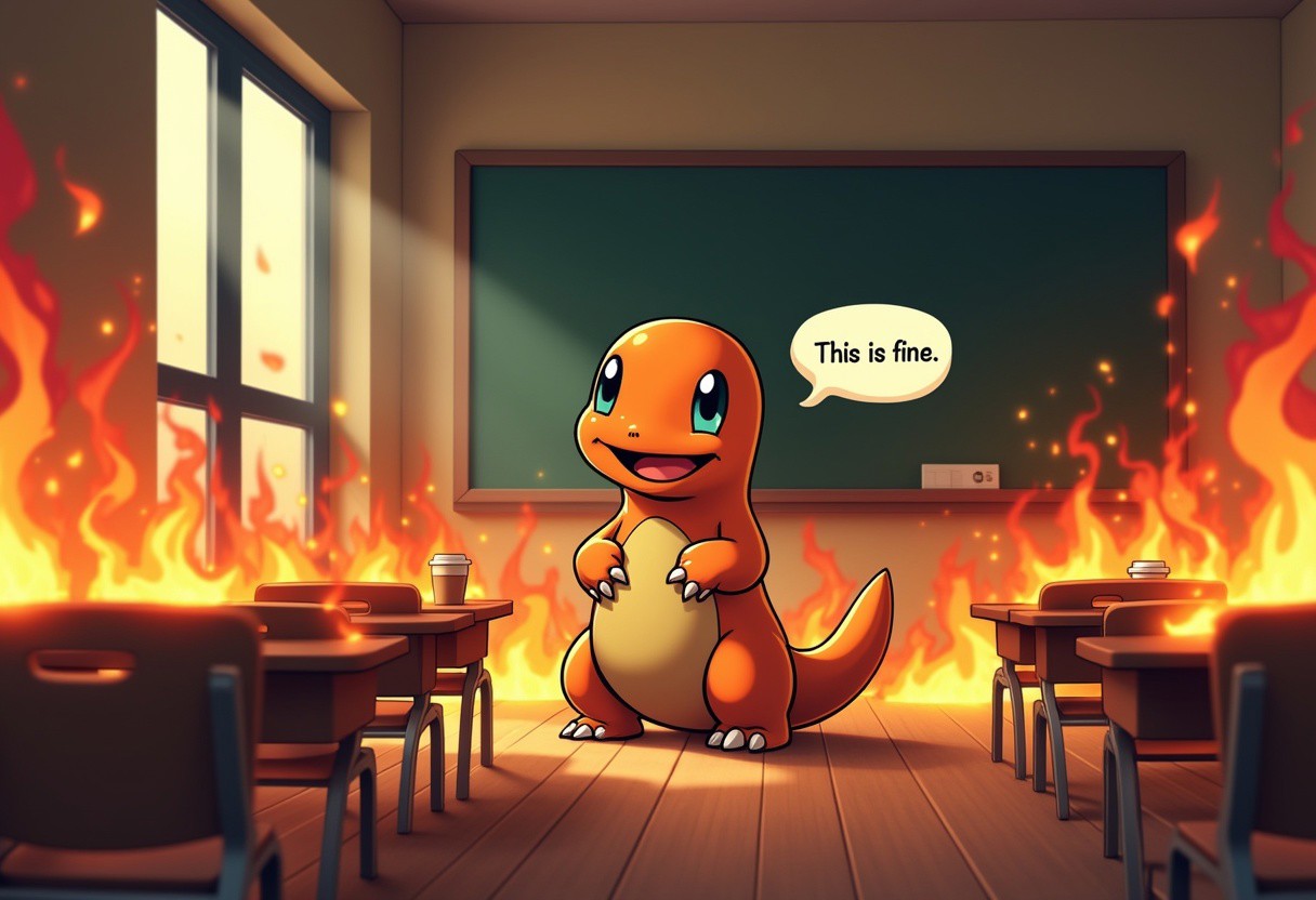 "This is fine"