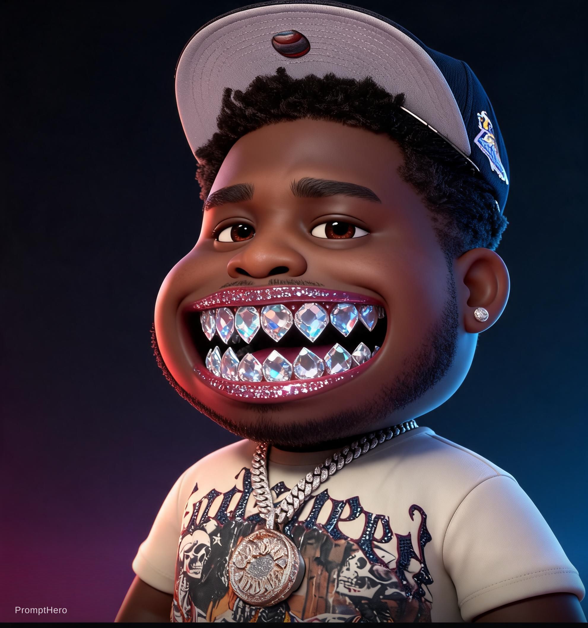 Hero prompt: Cash Cobain realistic Chibi
"Ultra-detailed 3D c...