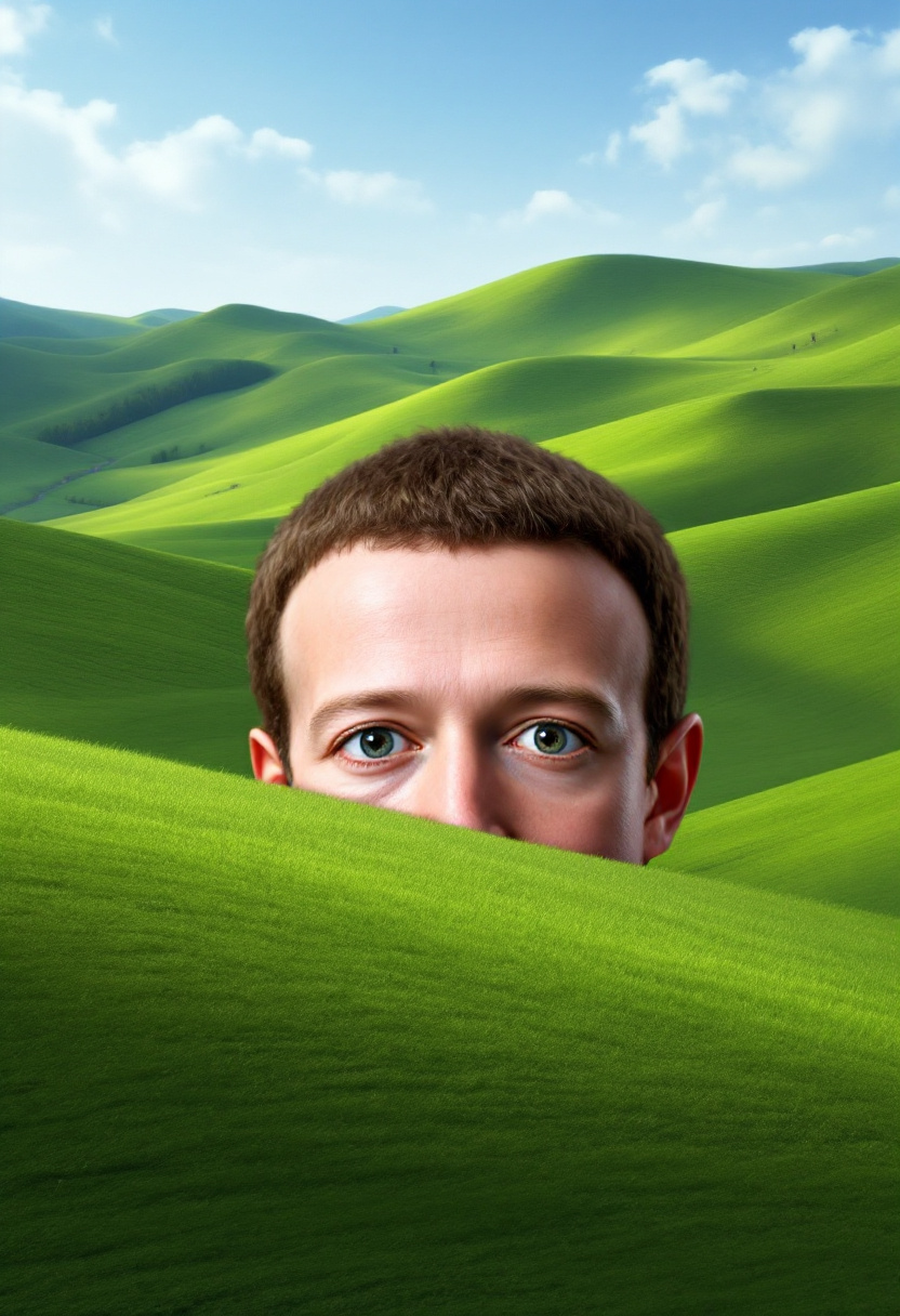 FLUX prompt: A surreal and slightly humorous, realistic-style s...