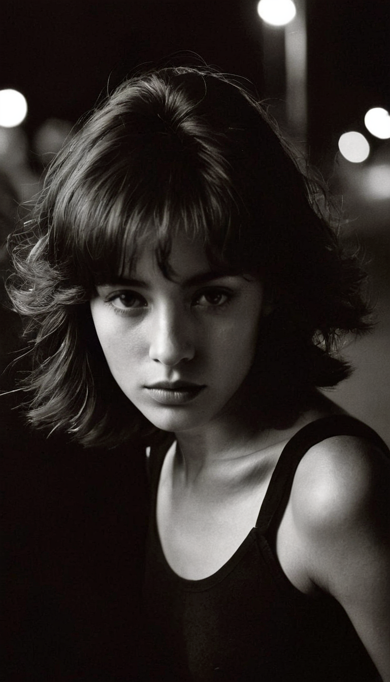 Stable Diffusion prompt: black and white photography in style by Bruce Davi...